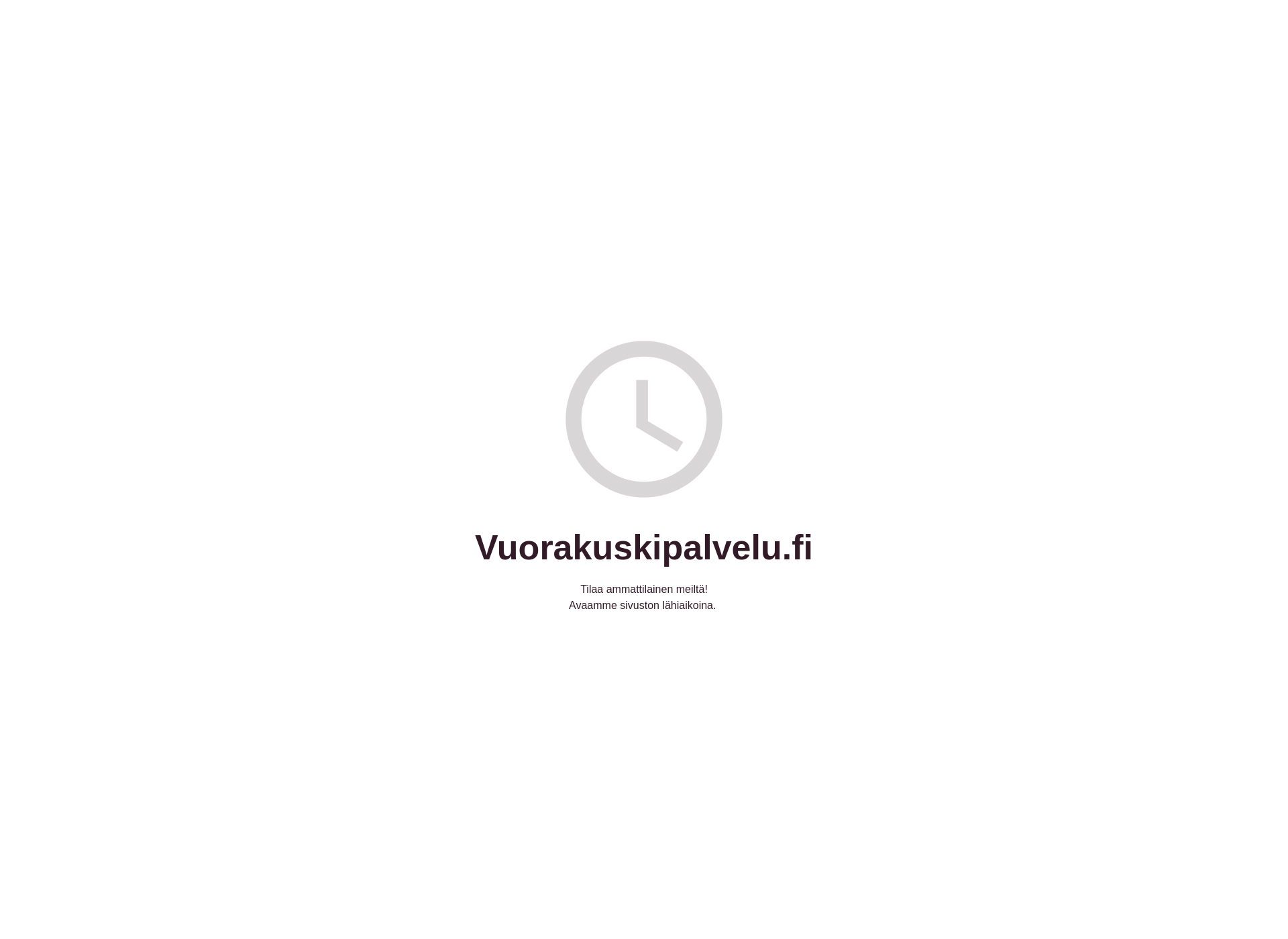 Skärmdump för vuokrakuskipalvelu.fi
