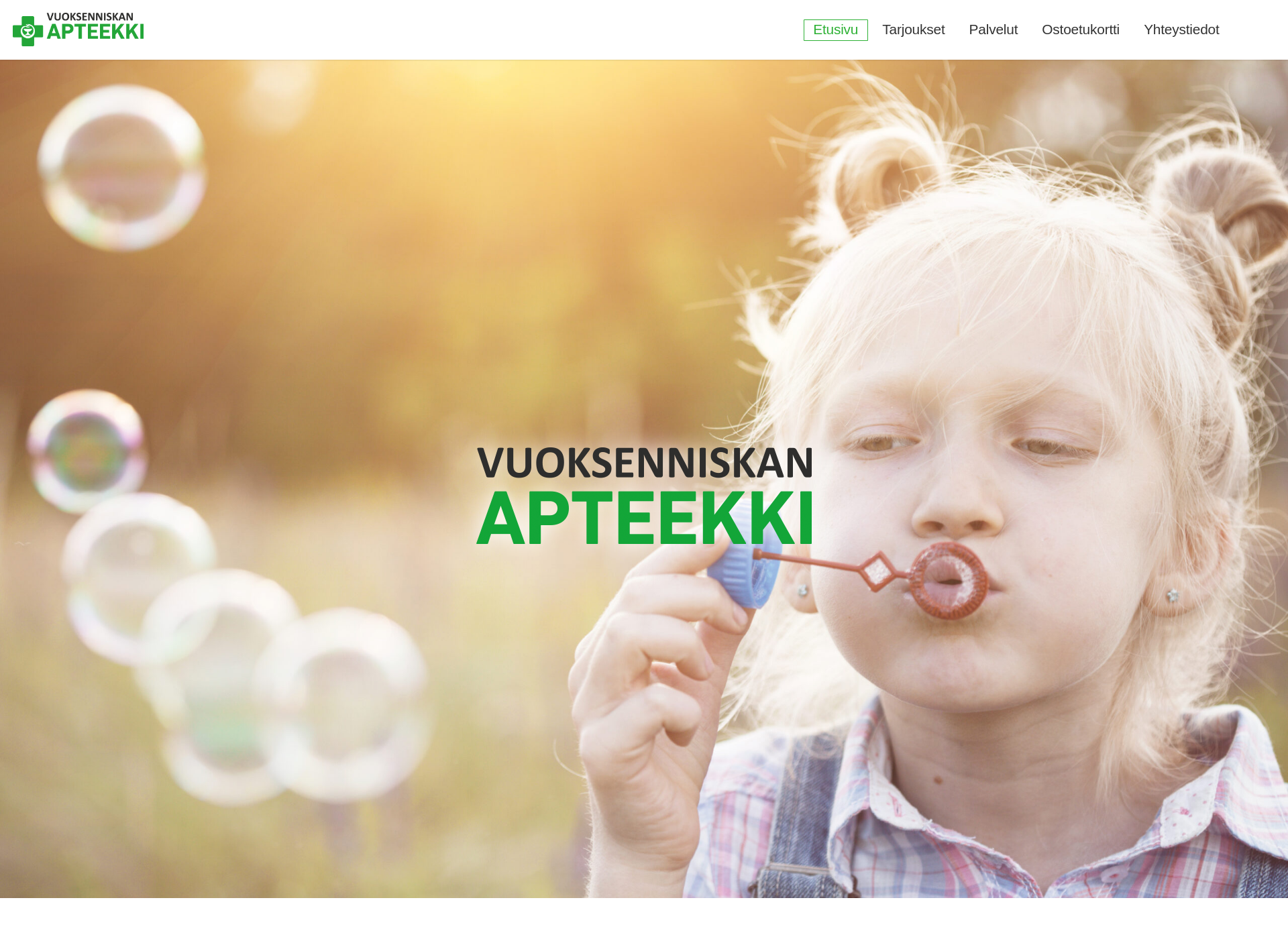 Screenshot for vuoksenniskanapteekki.fi