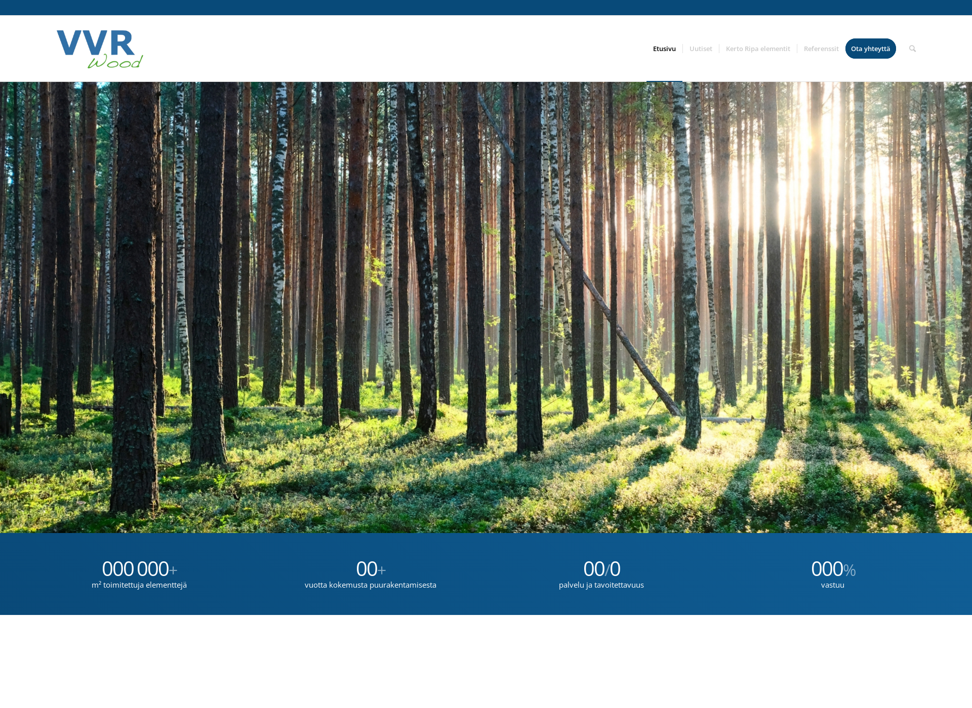Screenshot for vvr.fi