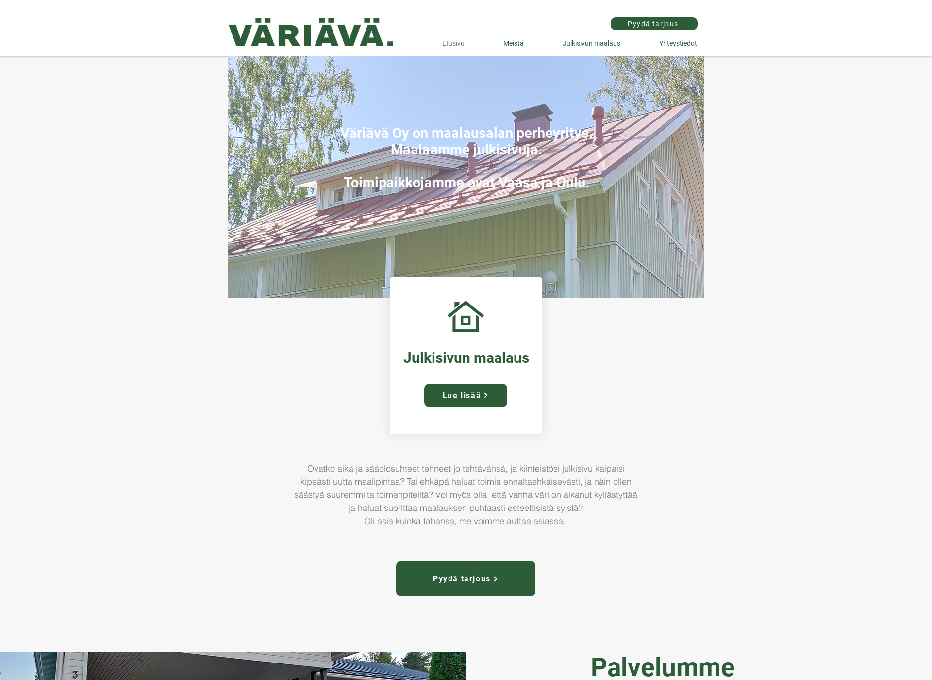 Screenshot for väriävä.fi