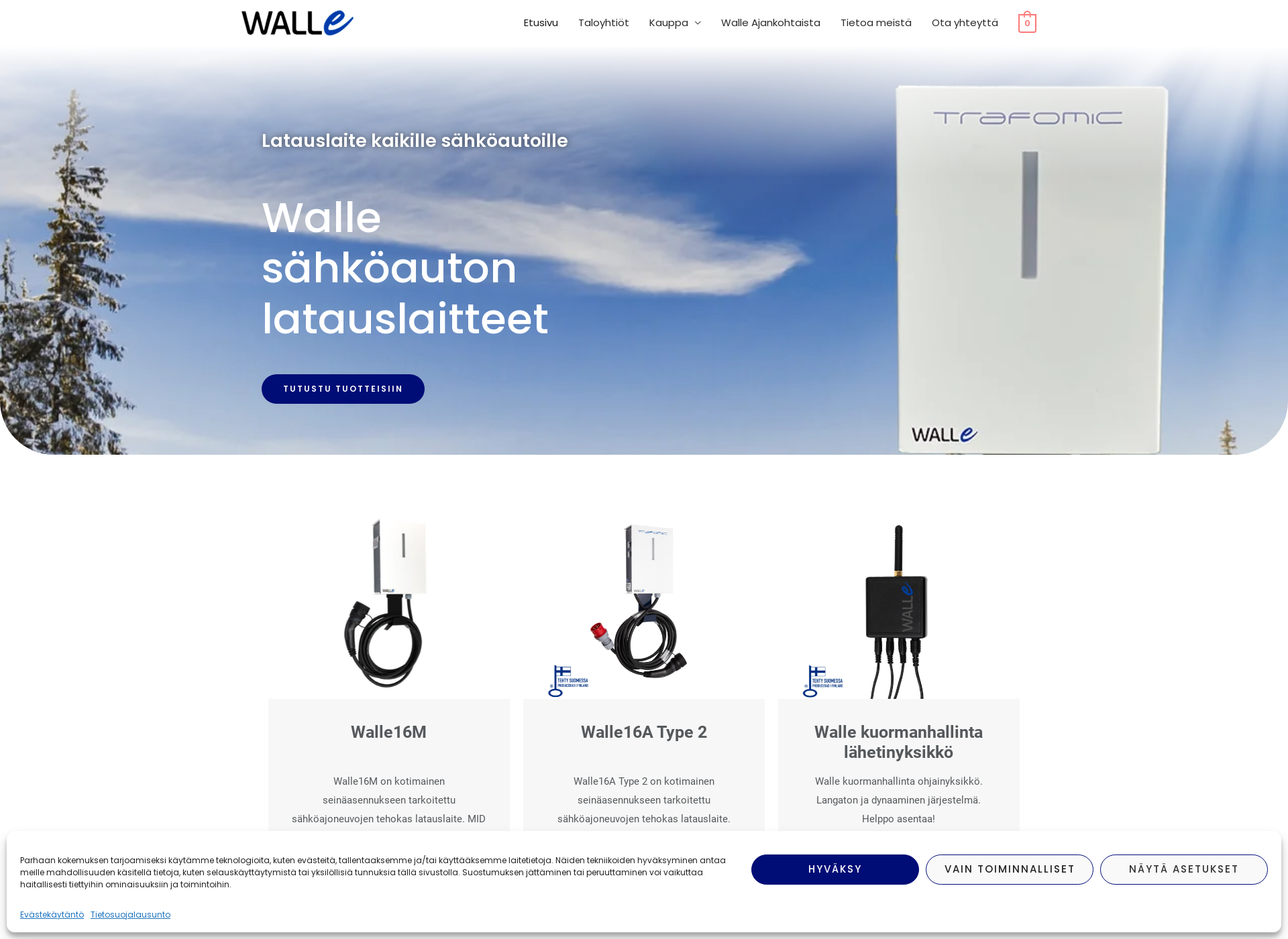 Screenshot for wallelaturi.fi