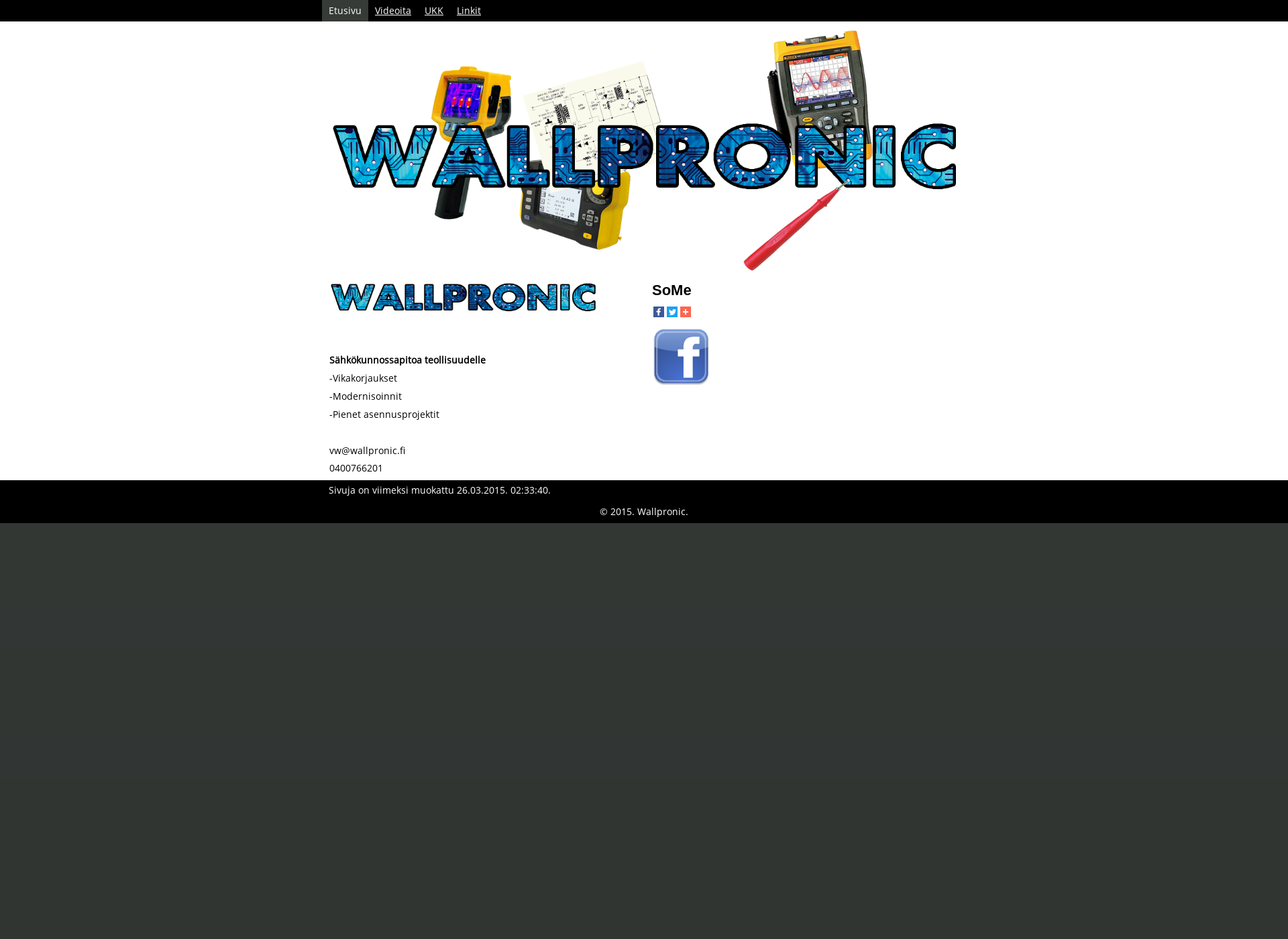 Screenshot for wallpronic.fi