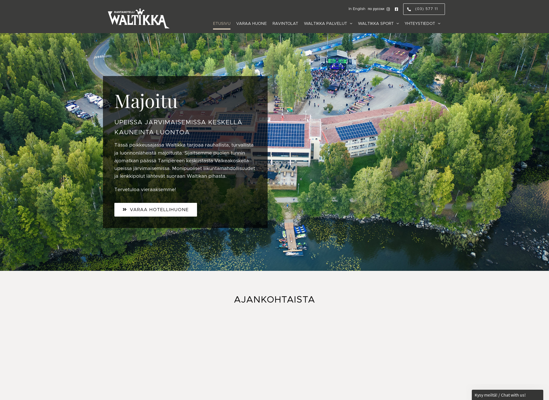 Screenshot for waltikka.fi