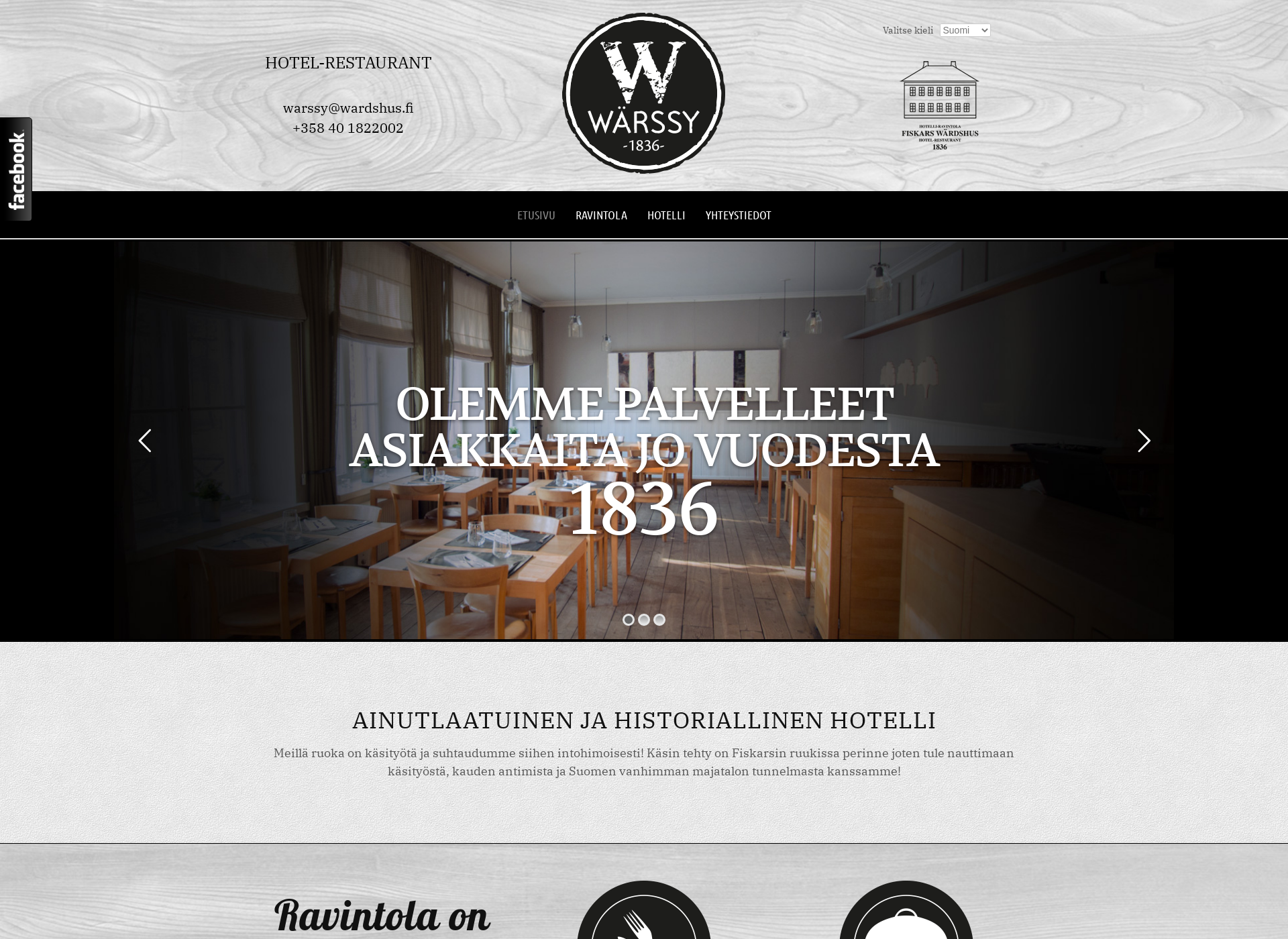 Screenshot for wardshus.fi
