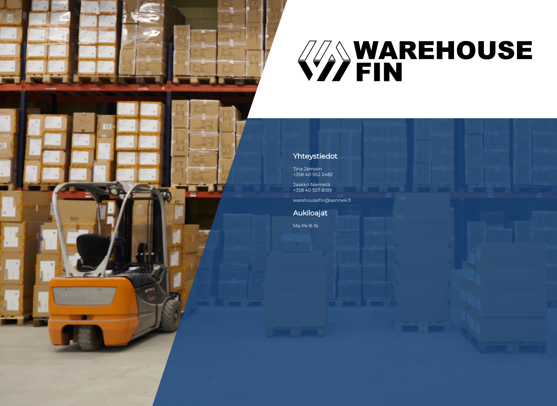 Screenshot for warehousefin.fi