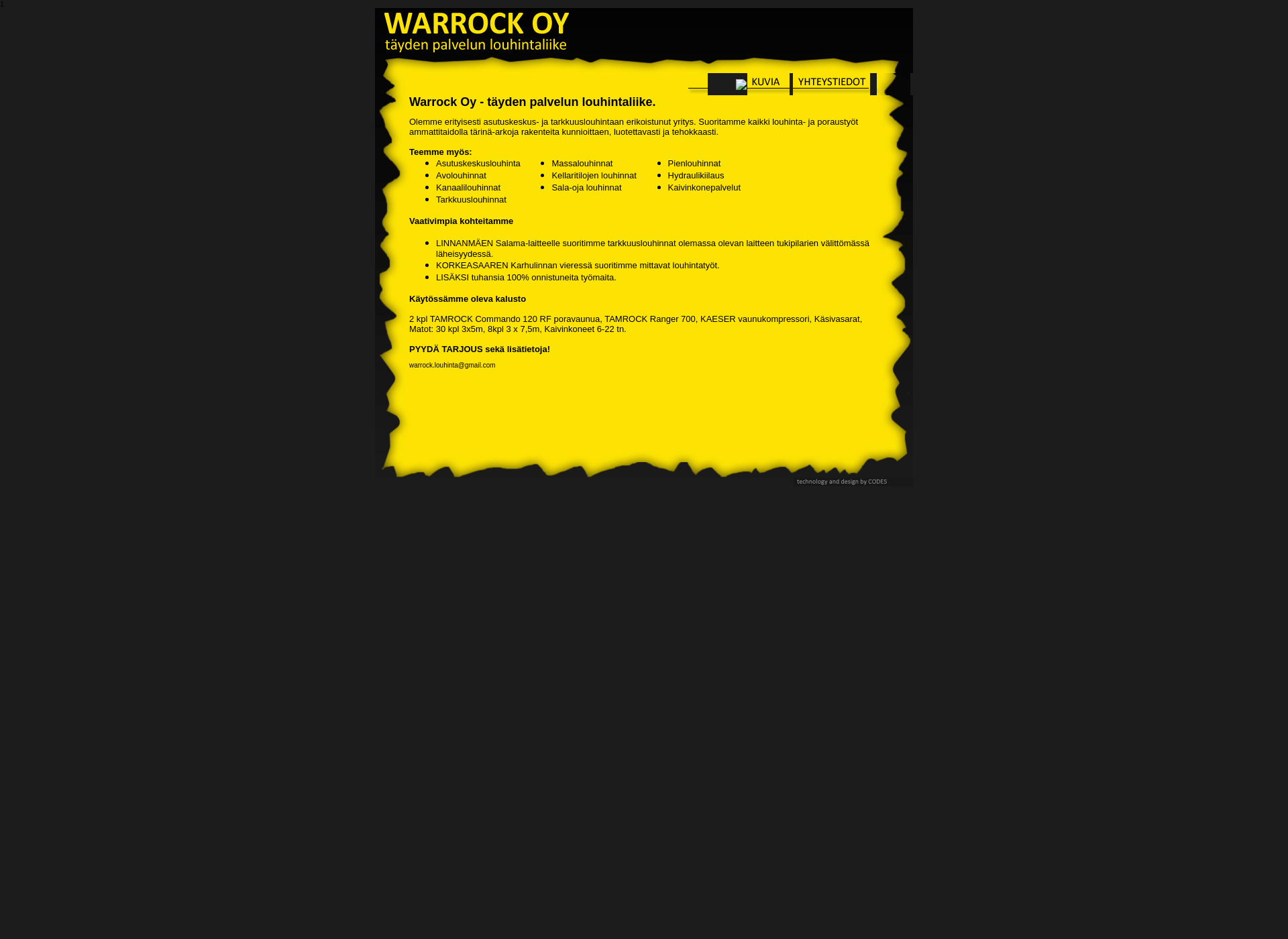 Screenshot for warrock.fi