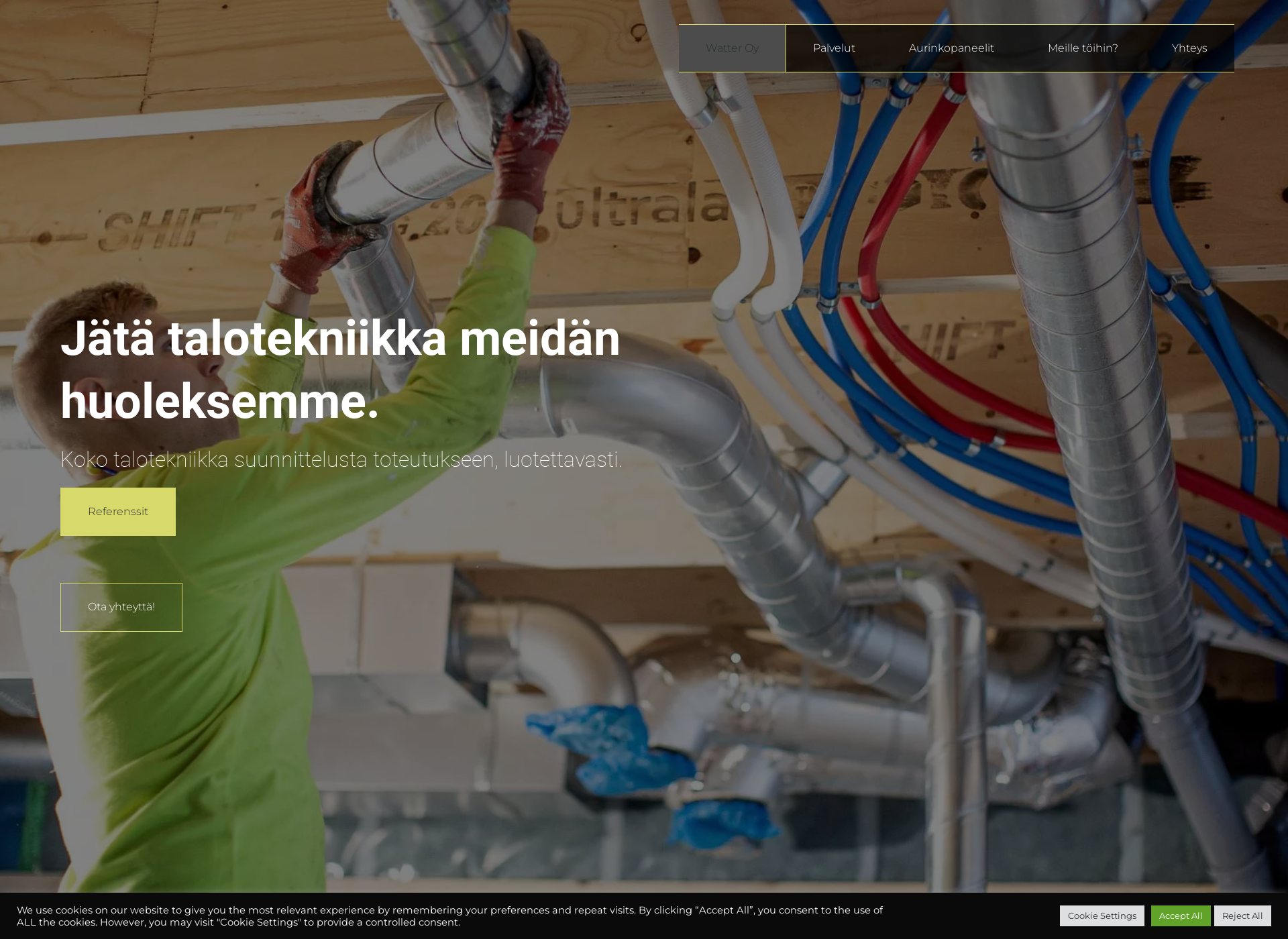 Screenshot for watter.fi