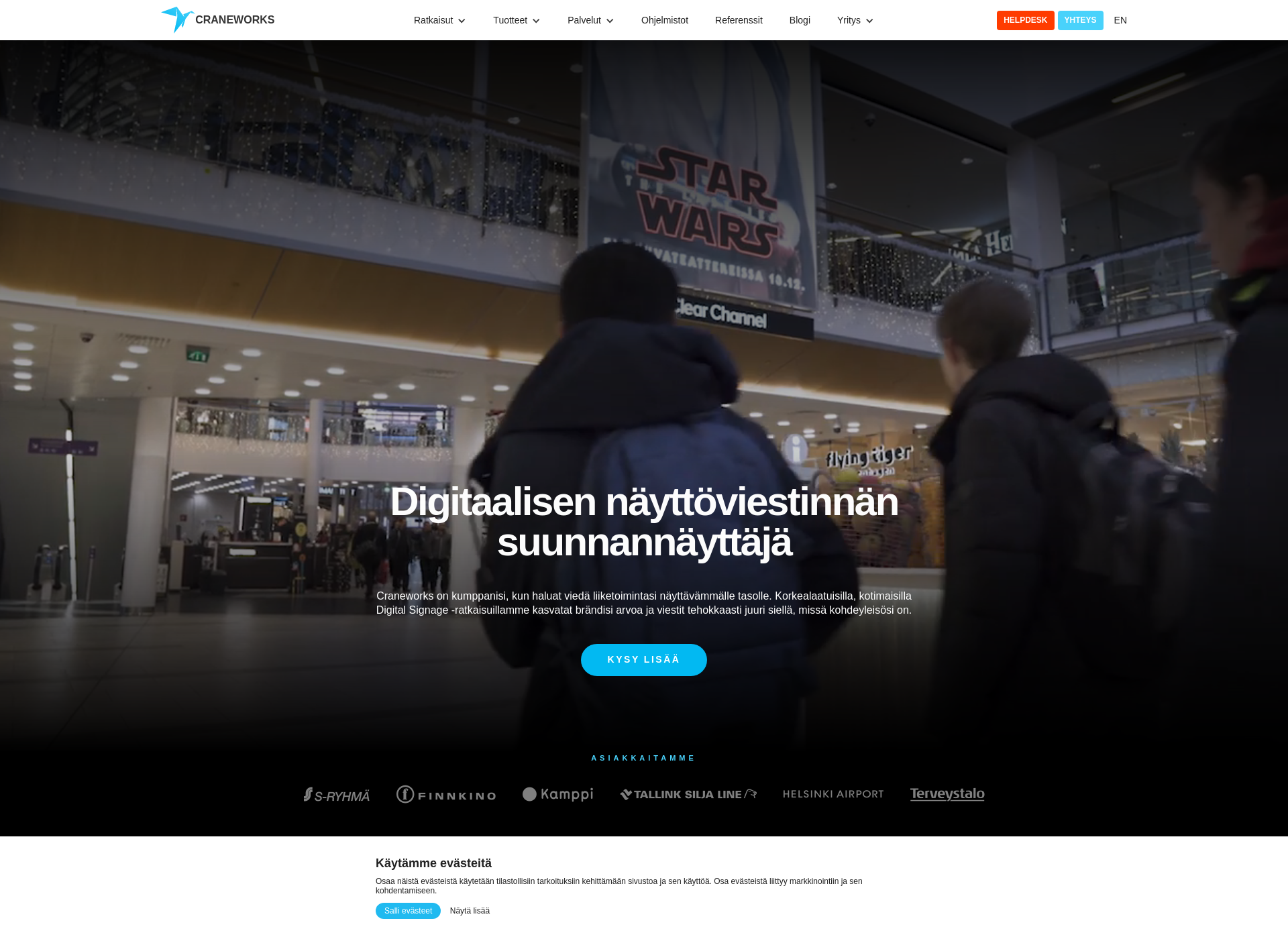 Näyttökuva wayfinding.fi