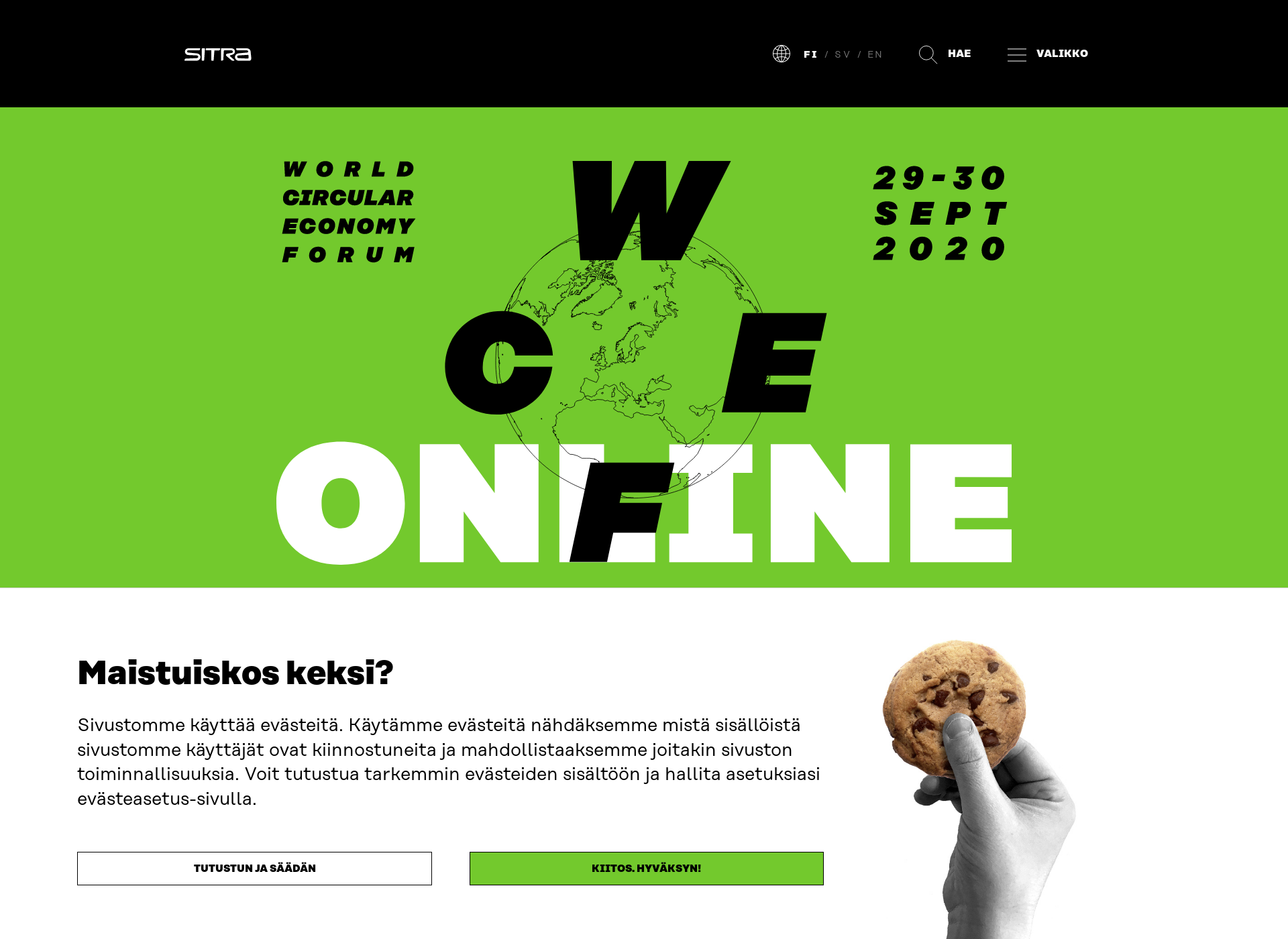 Screenshot for wcefonline.fi