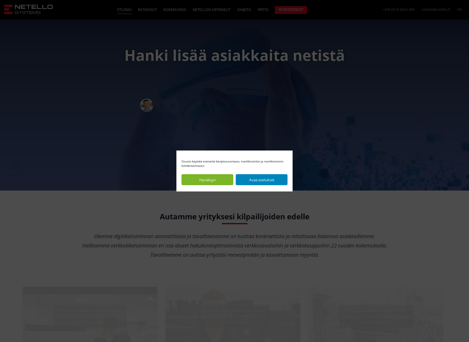 Screenshot for wcm.fi