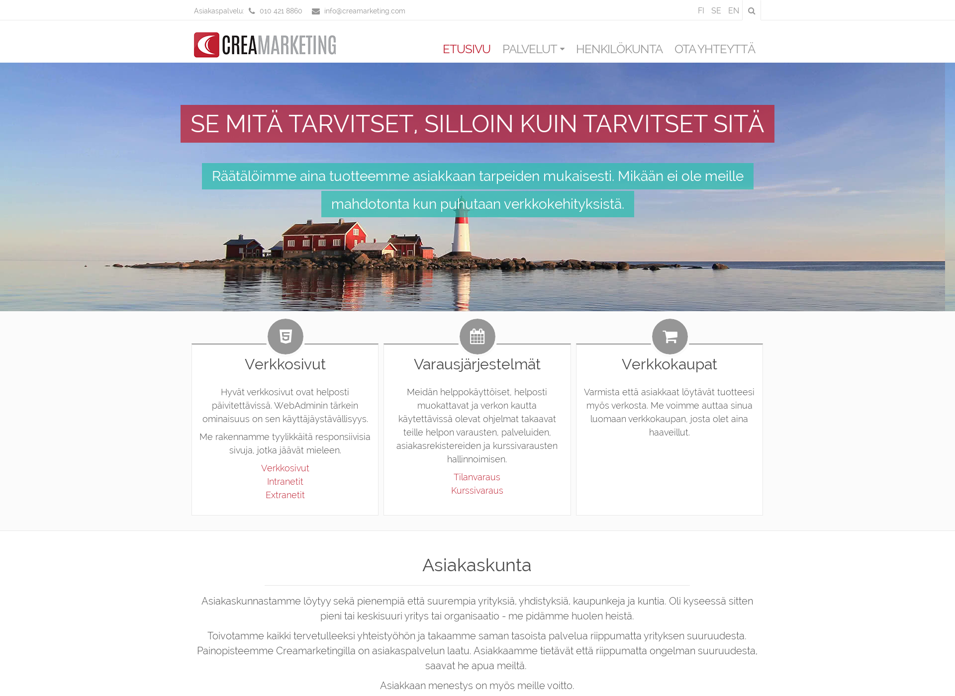 Screenshot for webadmin.fi