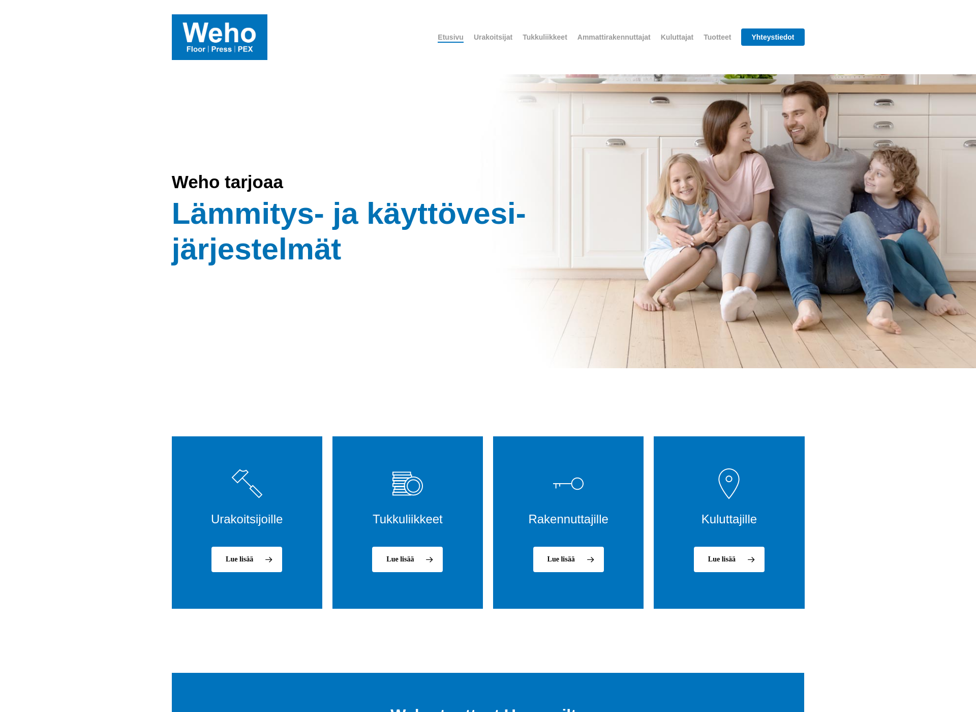 Screenshot for wehofloor.fi