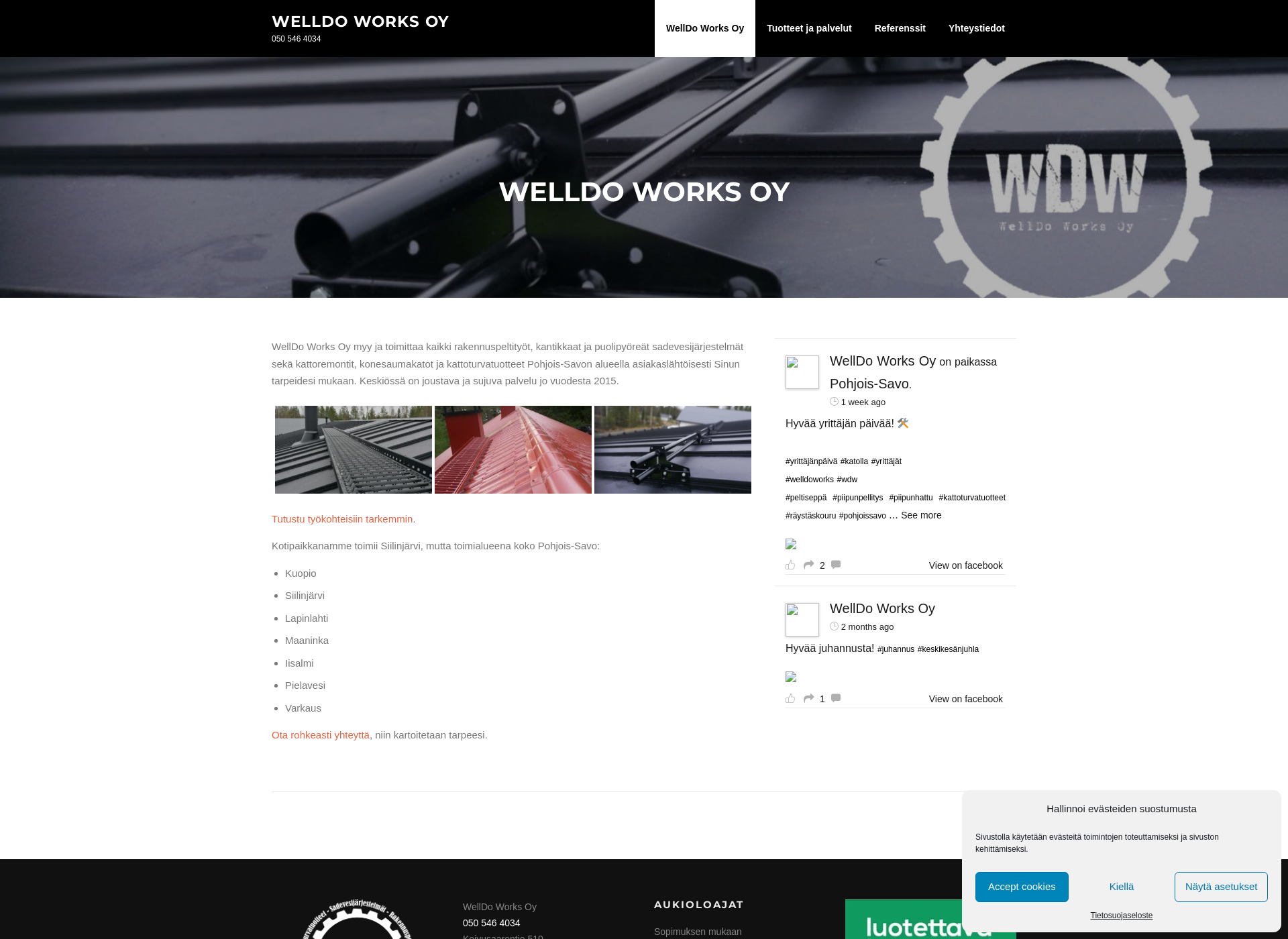Screenshot for welldoworks.fi