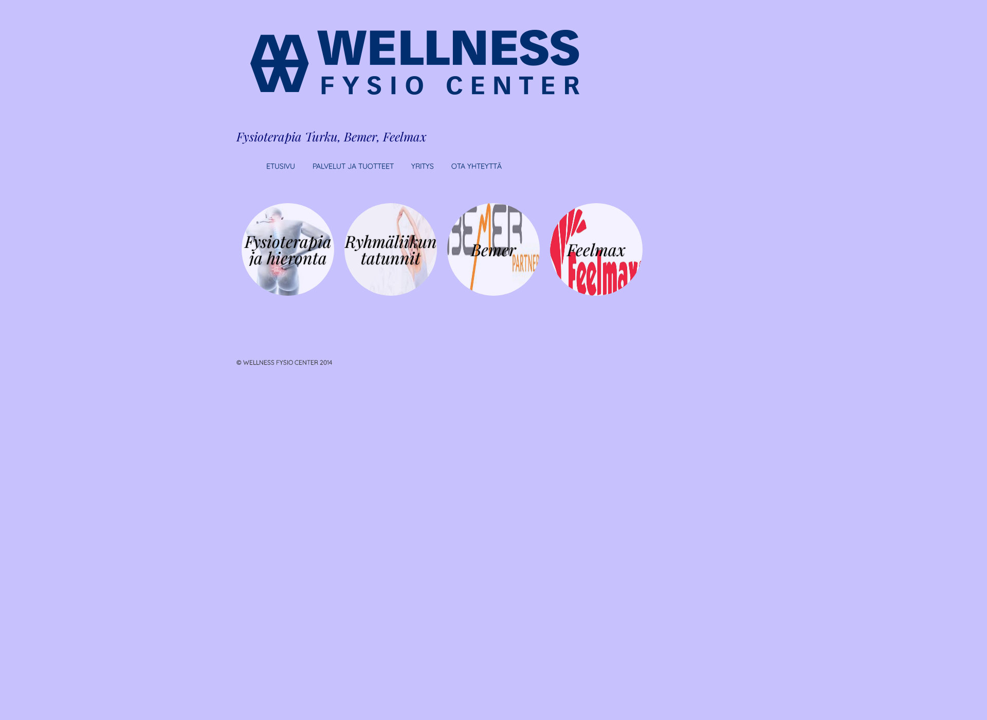 Screenshot for wellnessfysiocenter.fi
