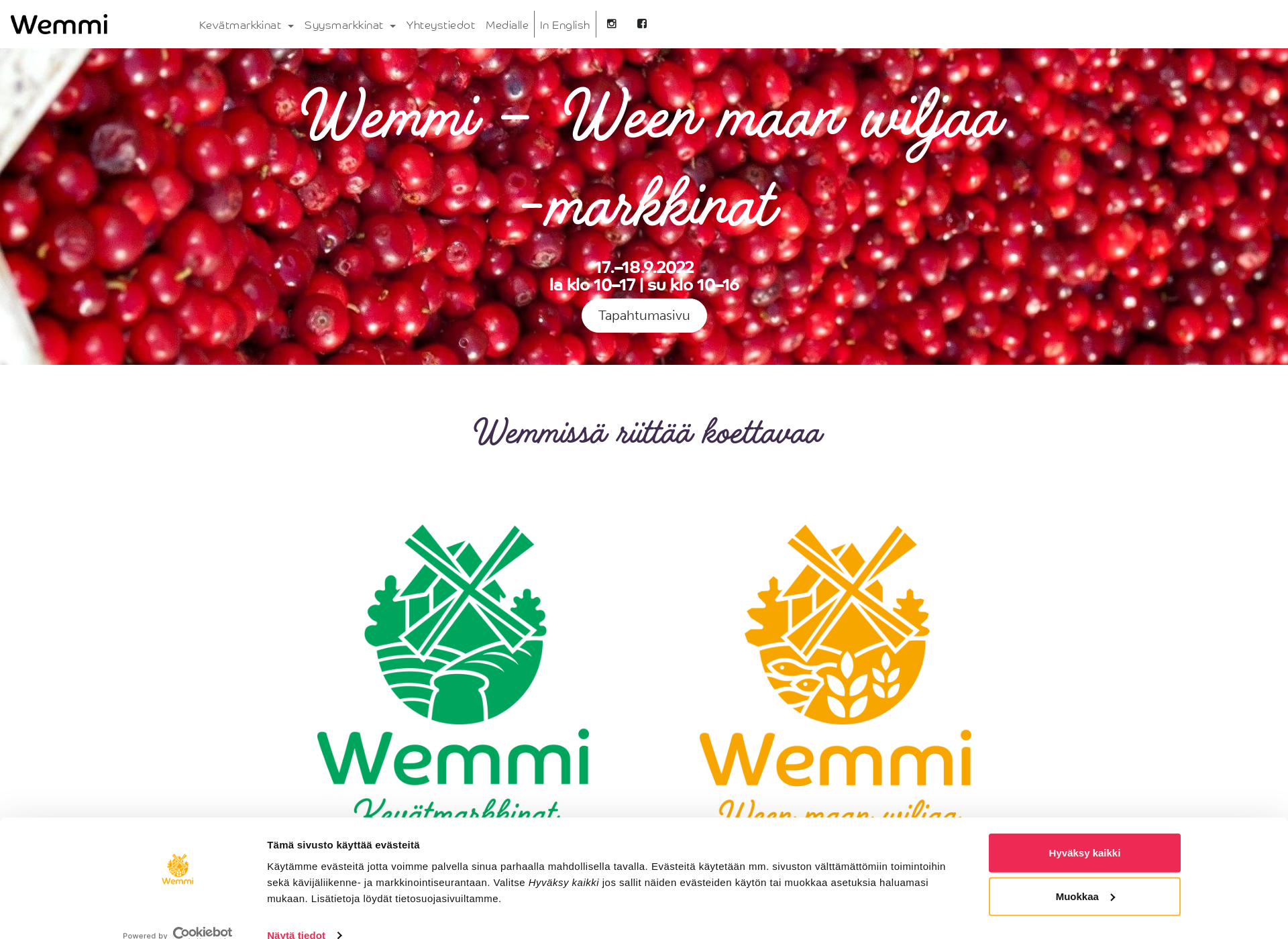 Screenshot for wemmi.fi