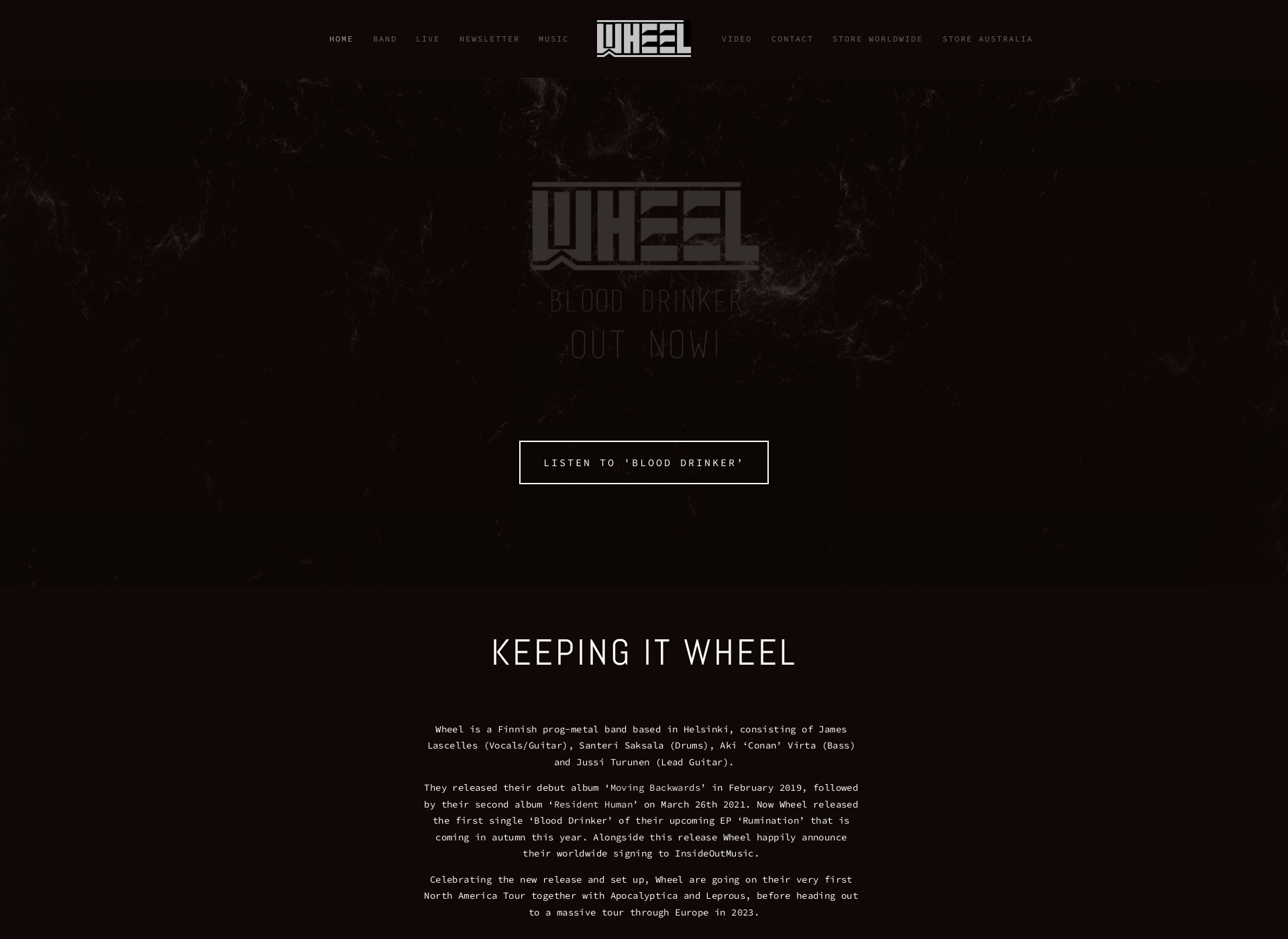 Screenshot for wheelband.net