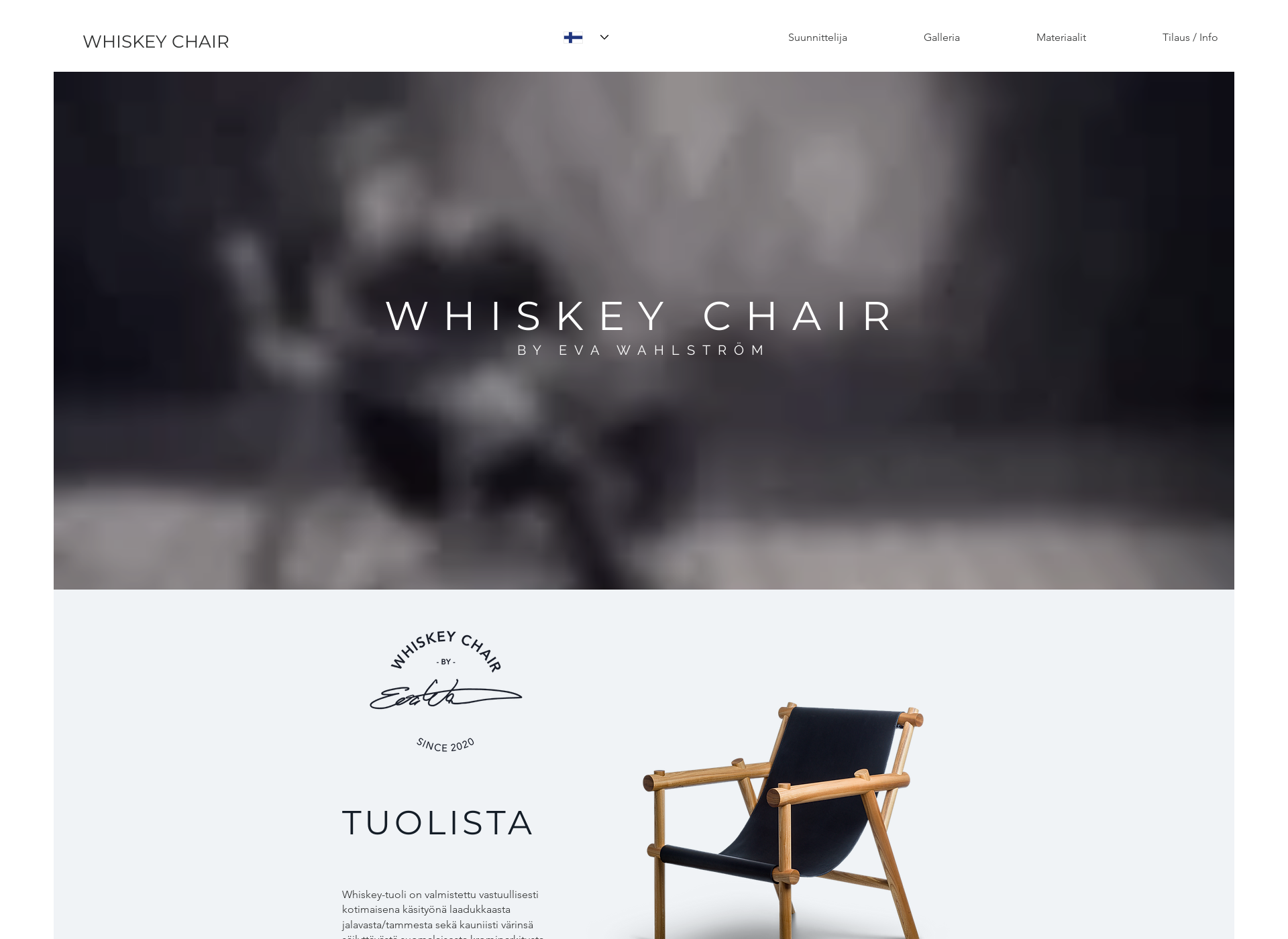 Screenshot for whiskeychair.fi