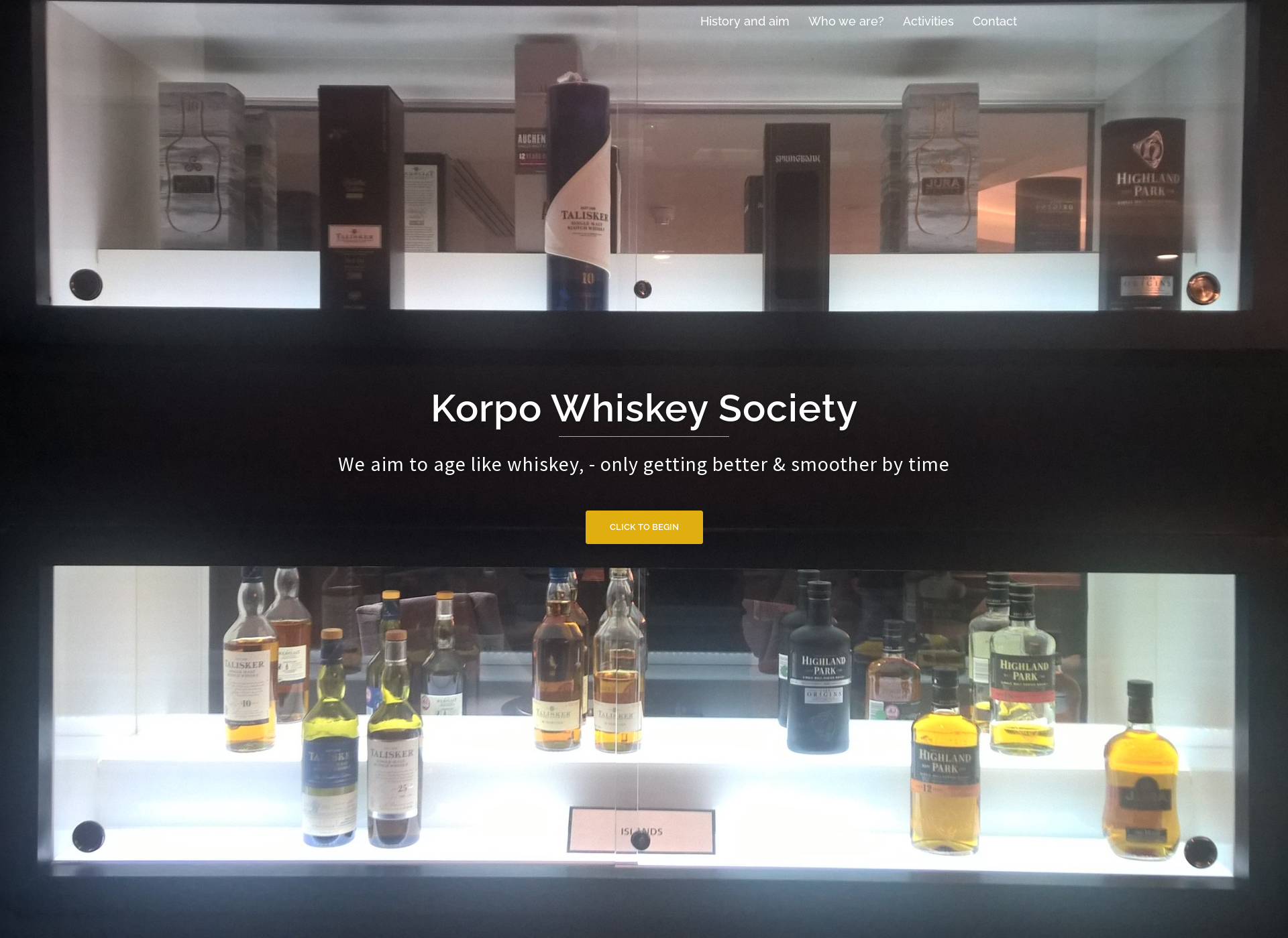 Screenshot for whiskeysociety.fi