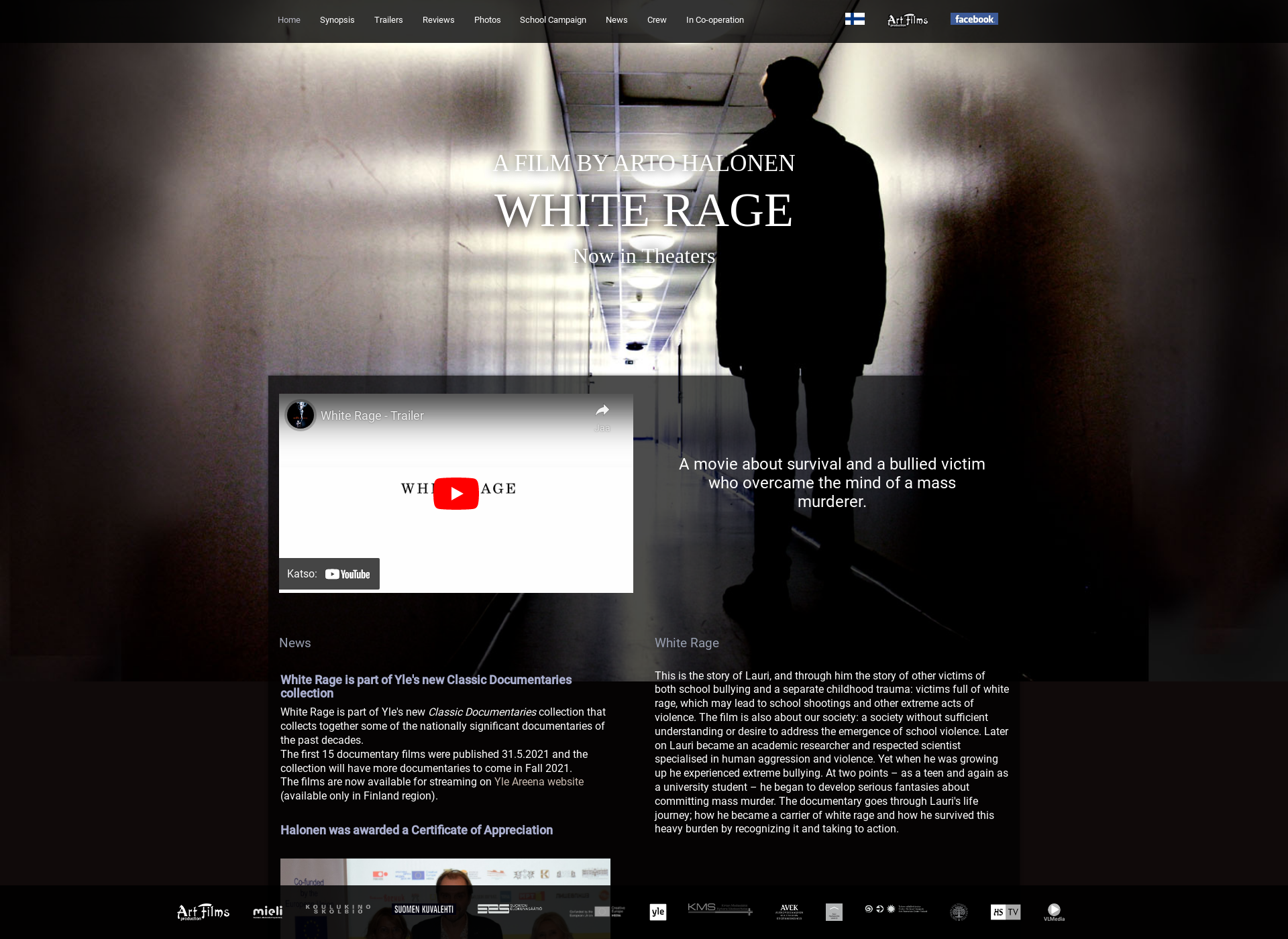 Skärmdump för whiterage.fi