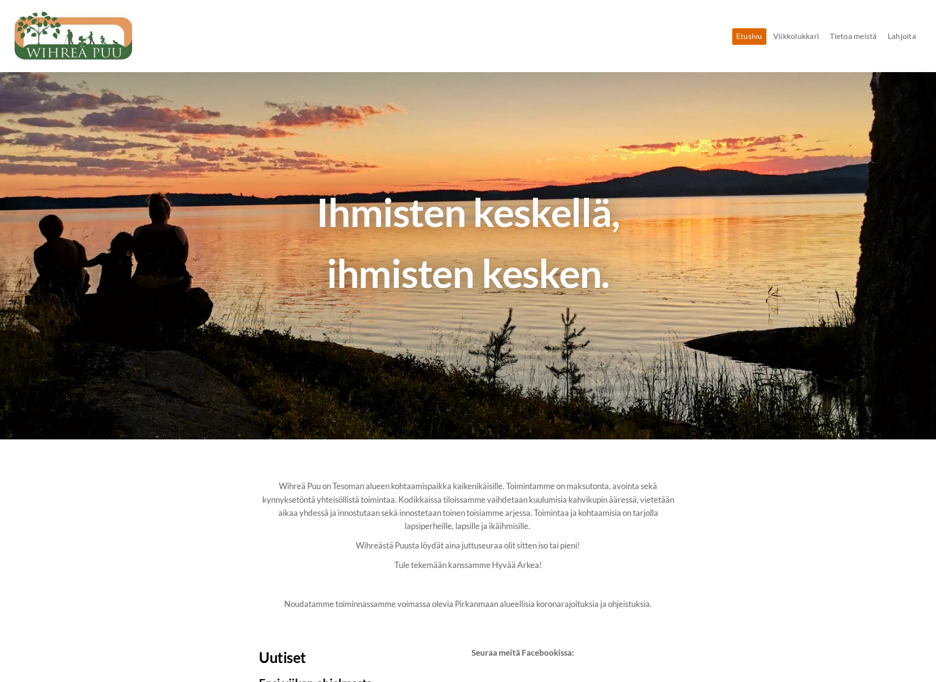 Screenshot for wihreapuu.fi