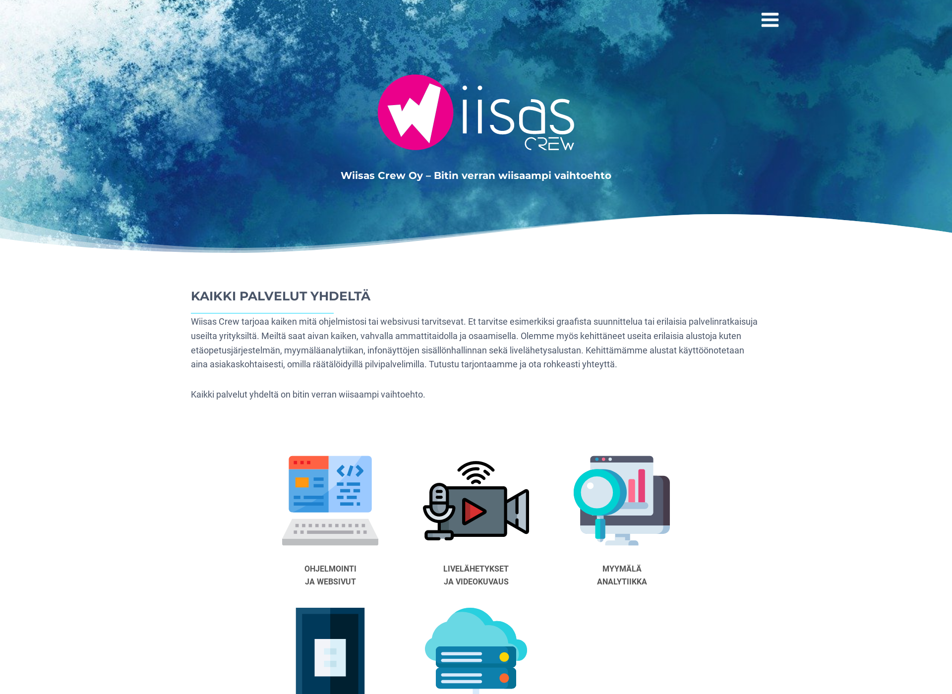 Screenshot for wiisas.fi