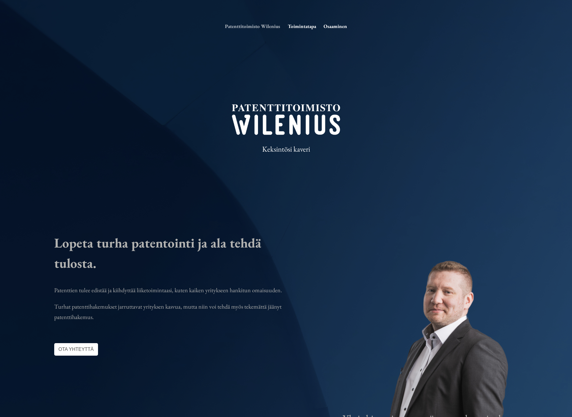 Screenshot for wilenius.fi