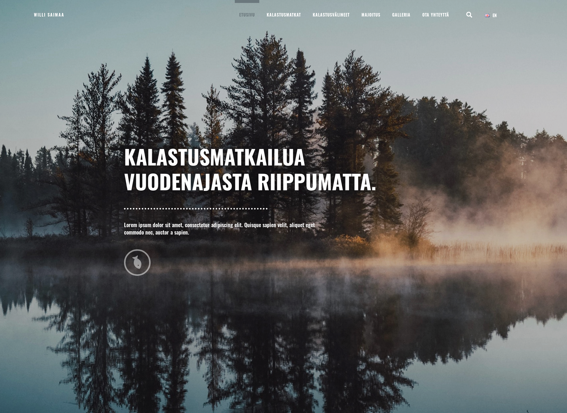 Skärmdump för willisaimaa.fi