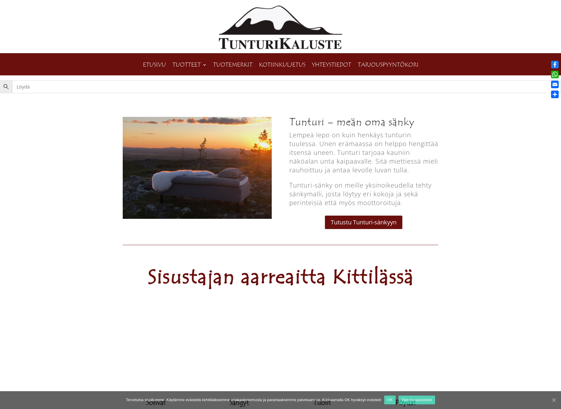 Screenshot for wilmakodinsisustus.fi