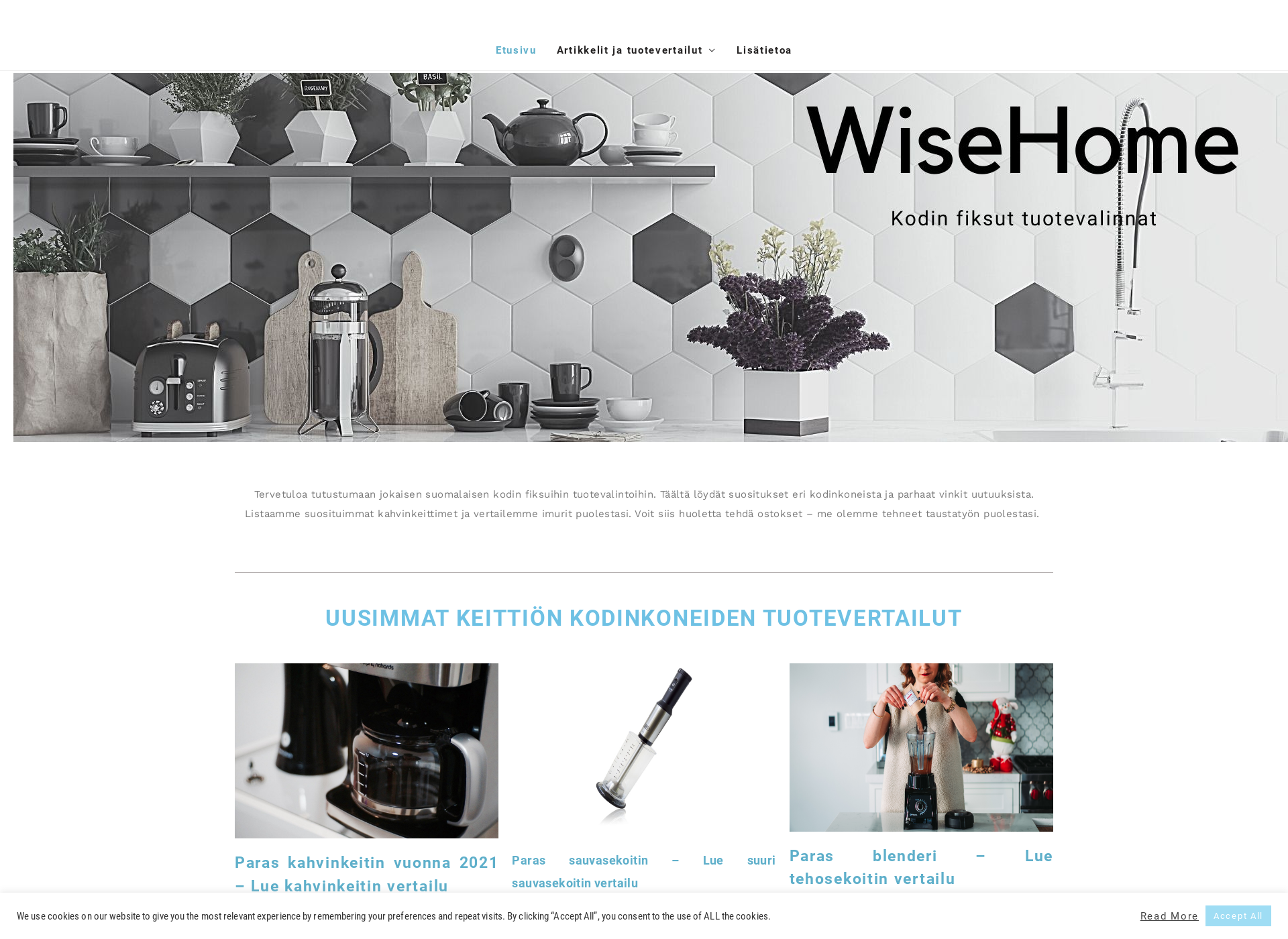 Screenshot for wisehome.fi