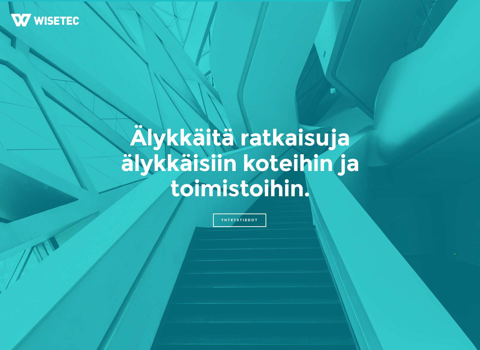 Skärmdump för wisetec.fi