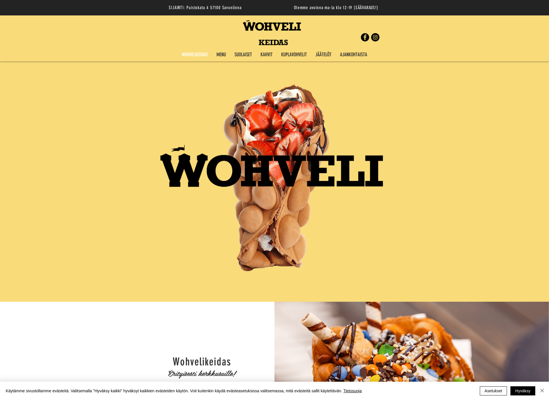 Screenshot for wohvelikeidas.fi