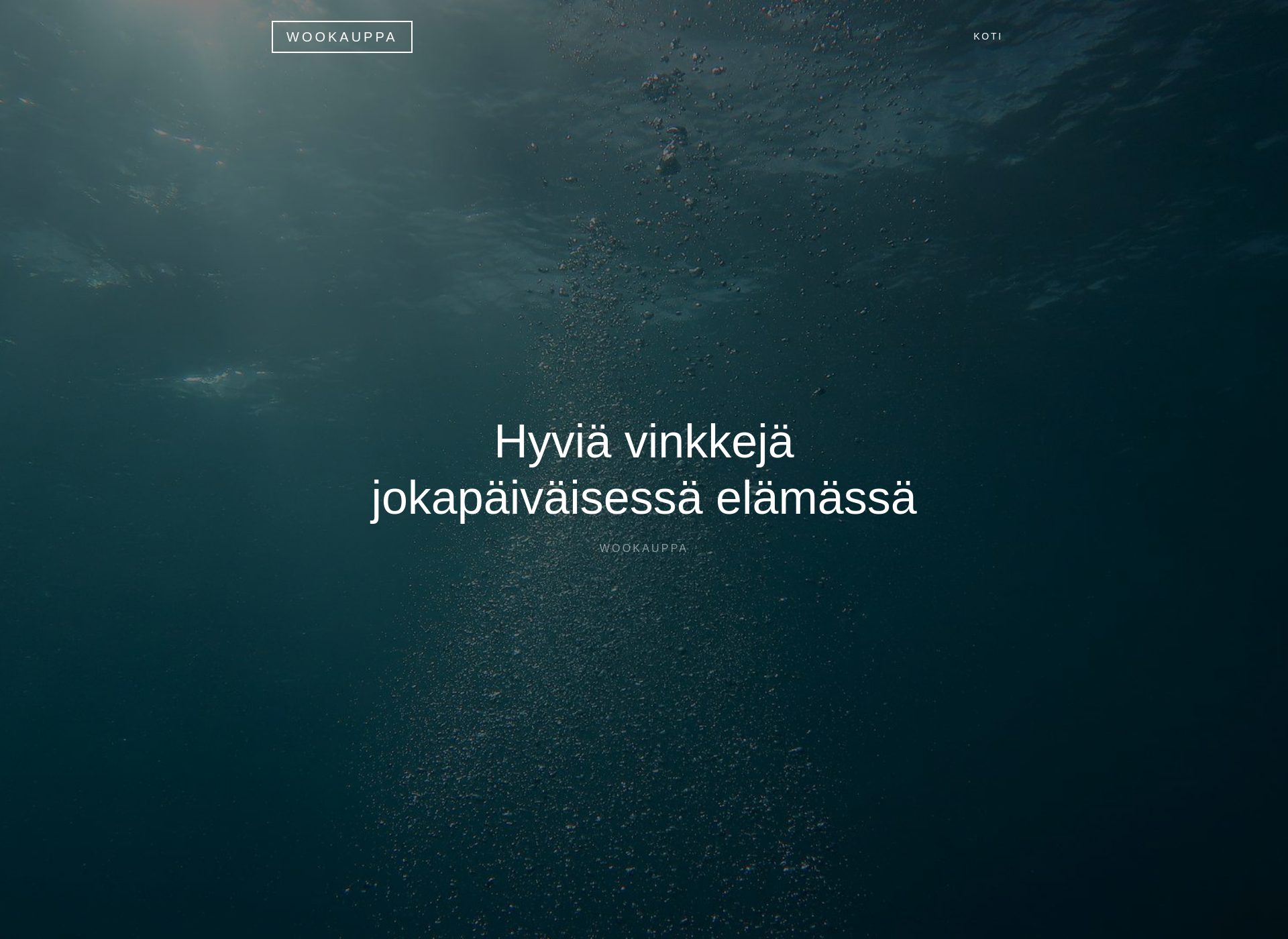 Screenshot for wookauppa.fi