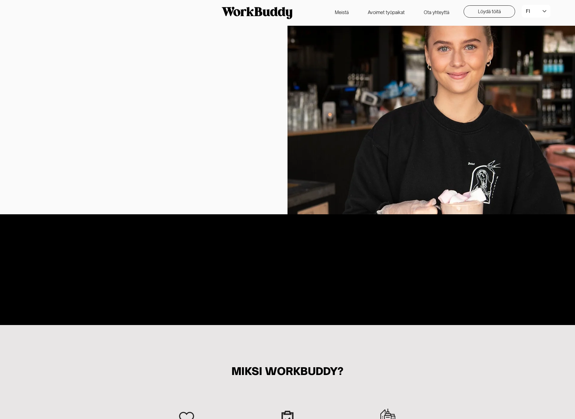 Skärmdump för workbuddy.fi
