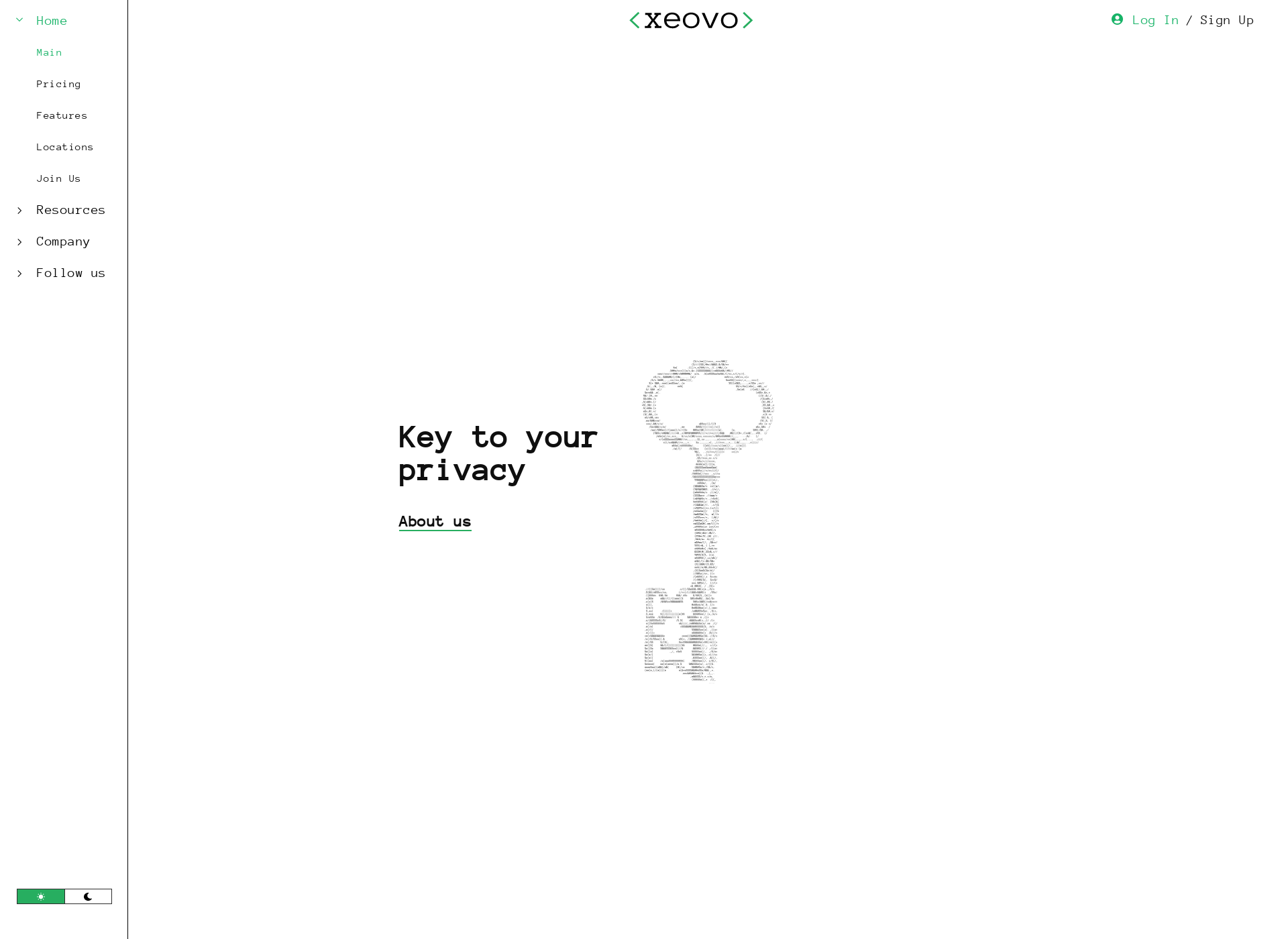 Screenshot for xeovo.com