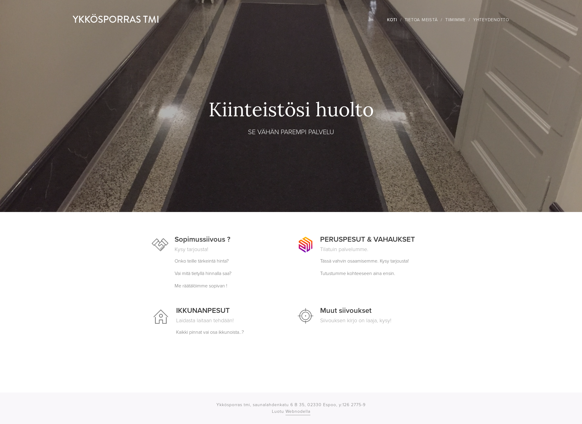 Screenshot for ykkosporras.fi