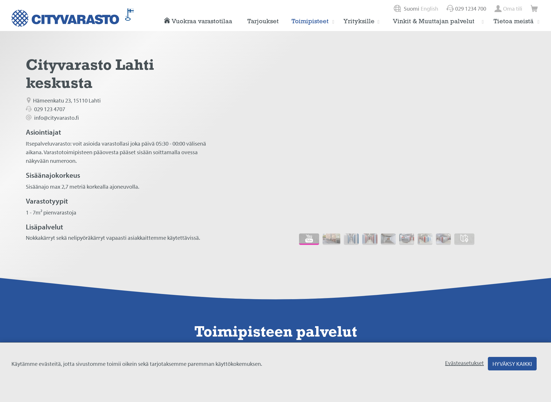 Screenshot for ykkosvarasto.fi
