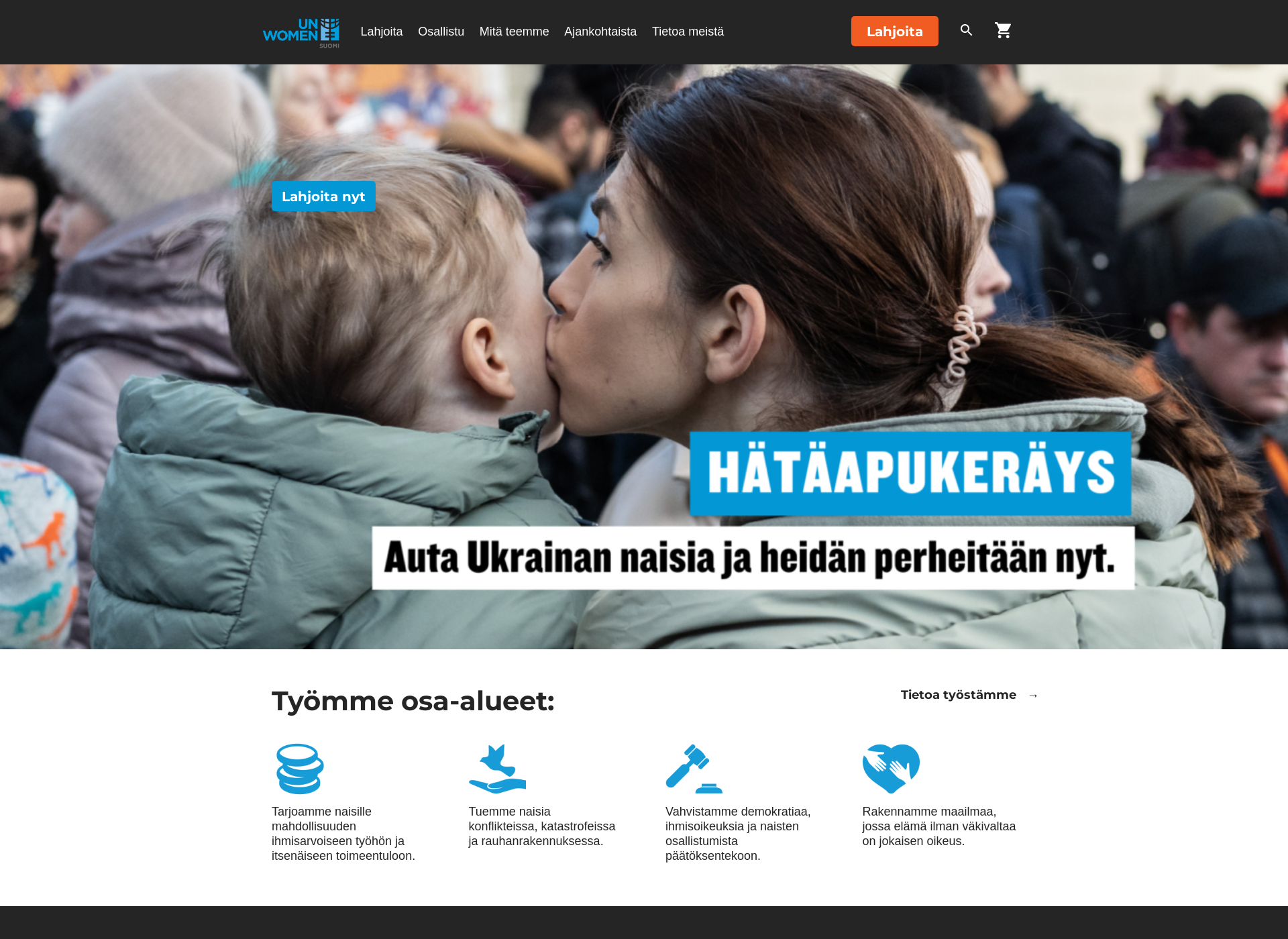 Screenshot for yknaiset.fi