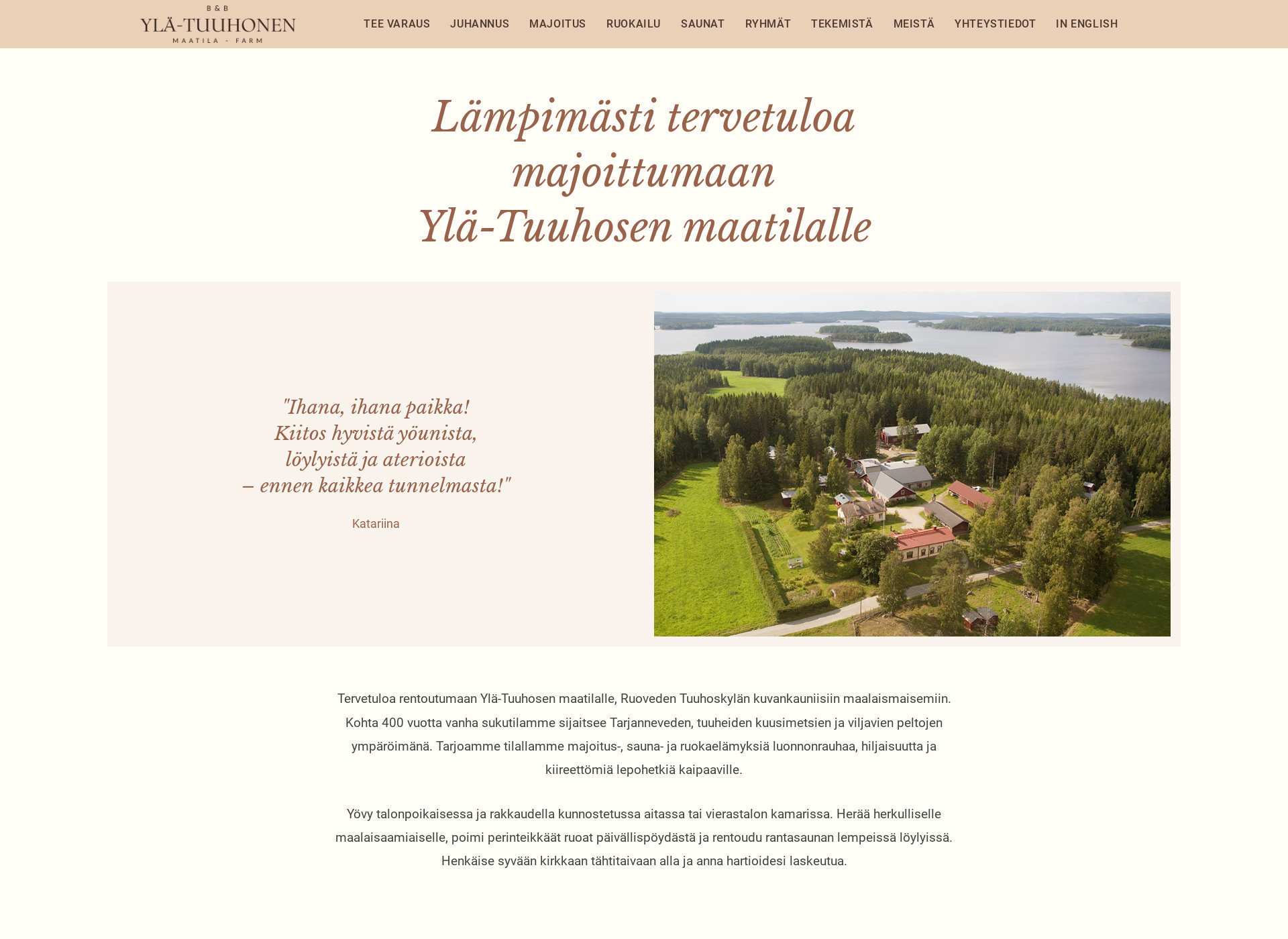 Screenshot for yla-tuuhonen.fi