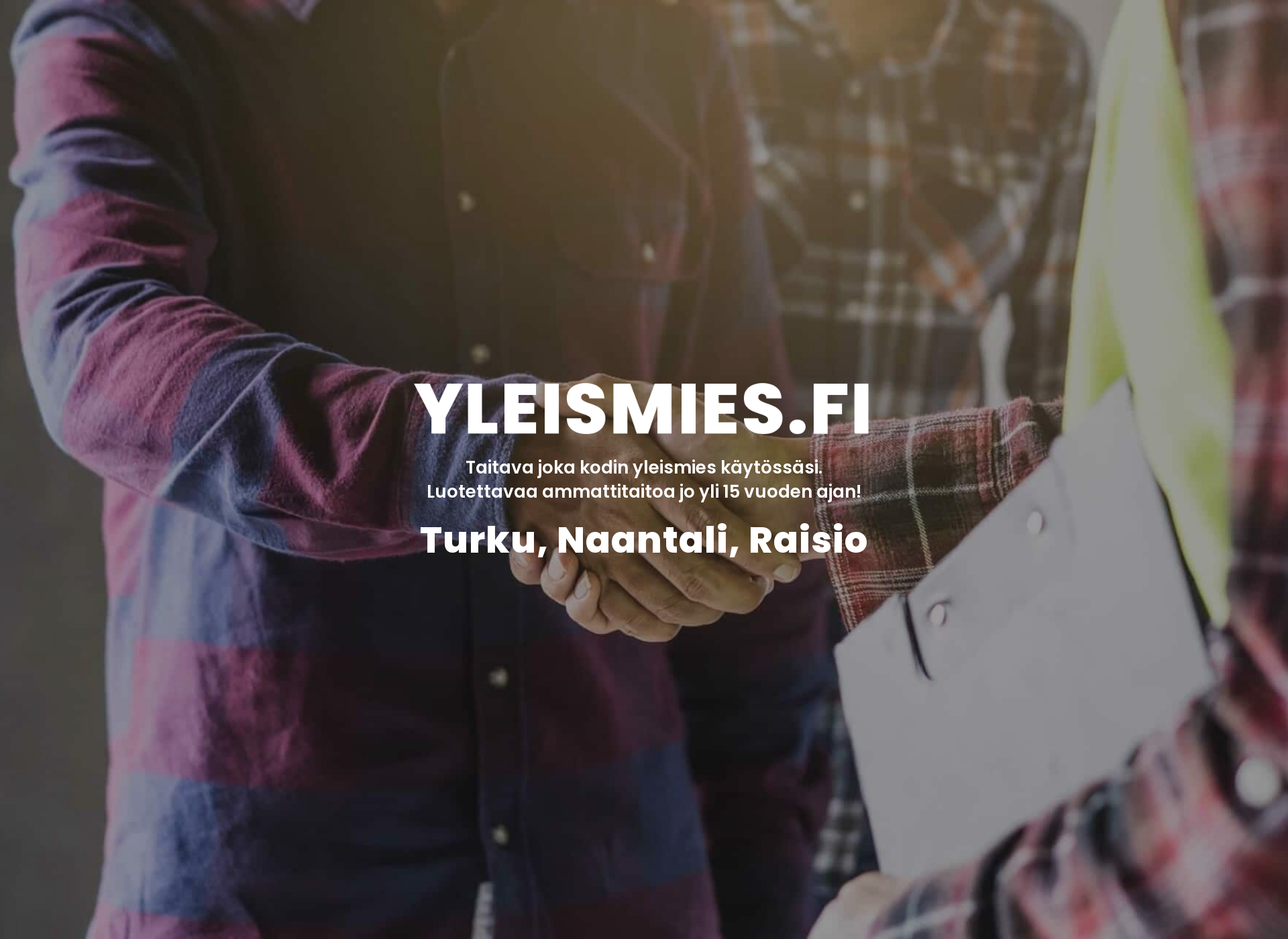 Screenshot for yleismies.fi