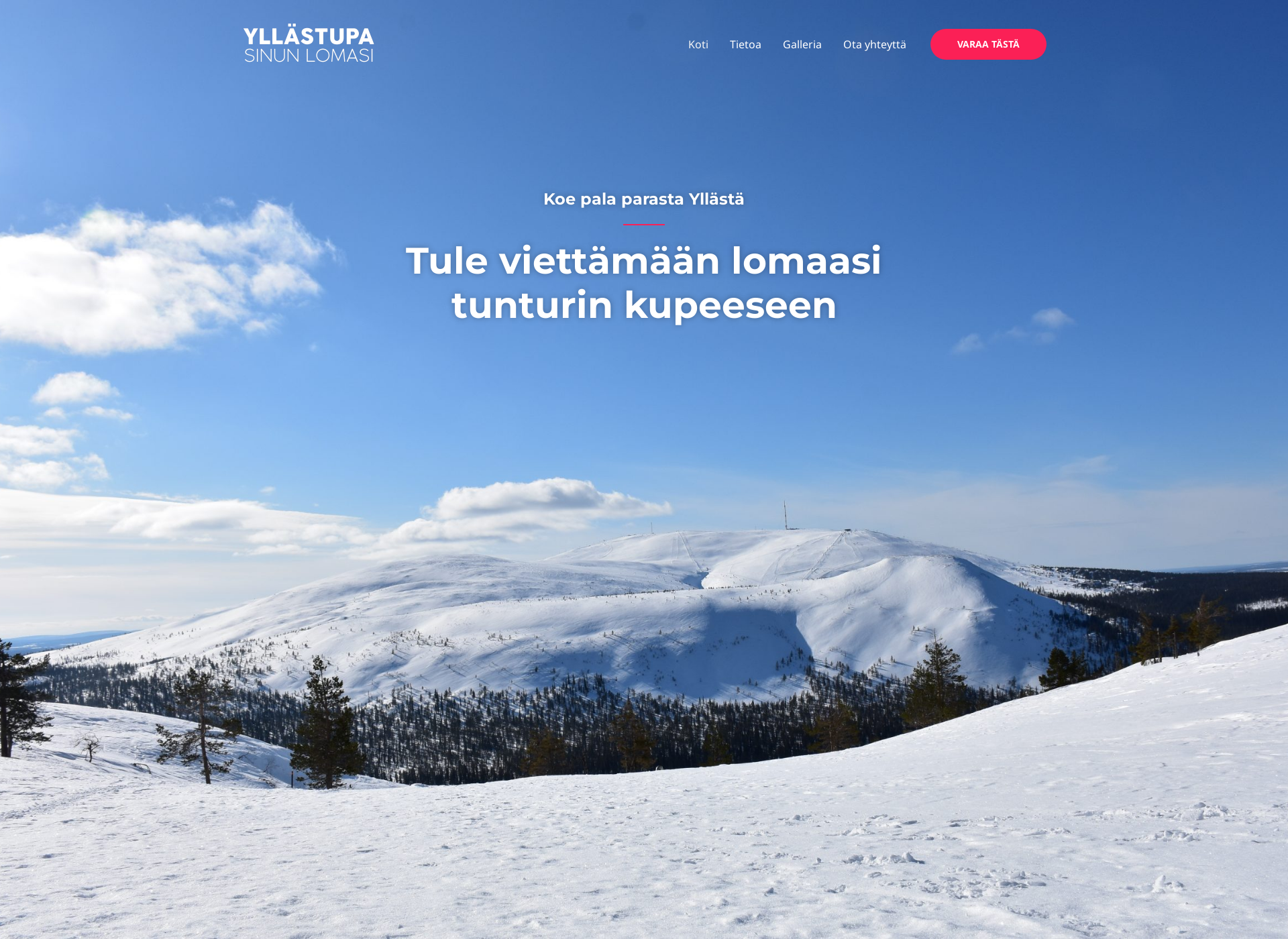 Screenshot for yllastupa.fi
