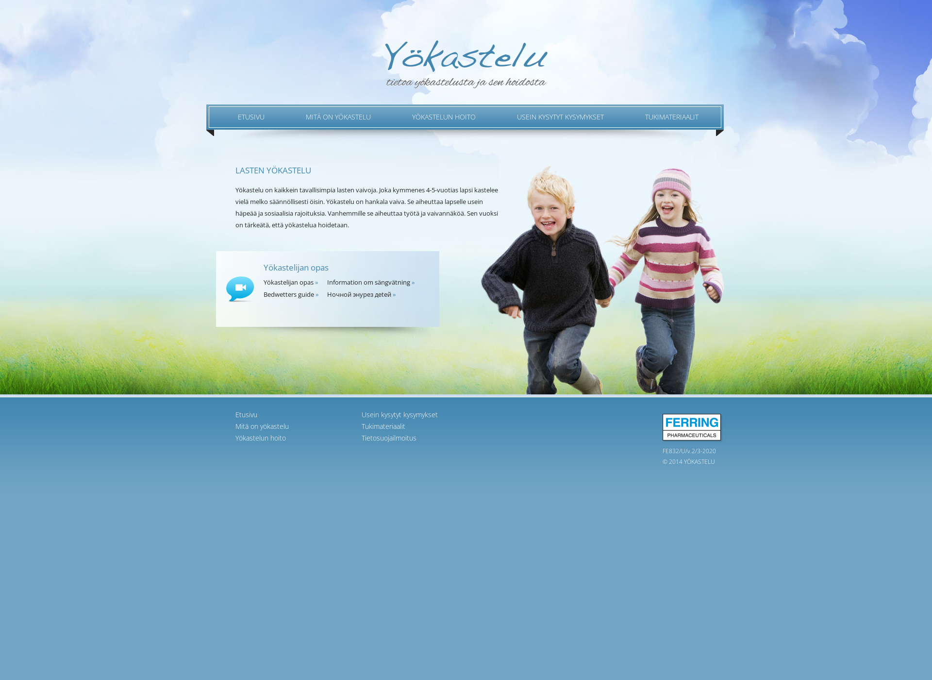 Screenshot for yokastelu.fi