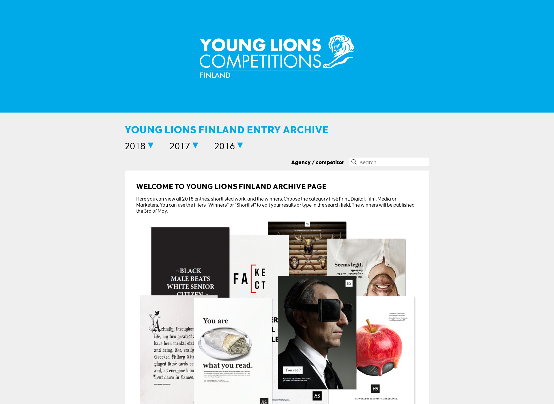 Screenshot for younglions.fi