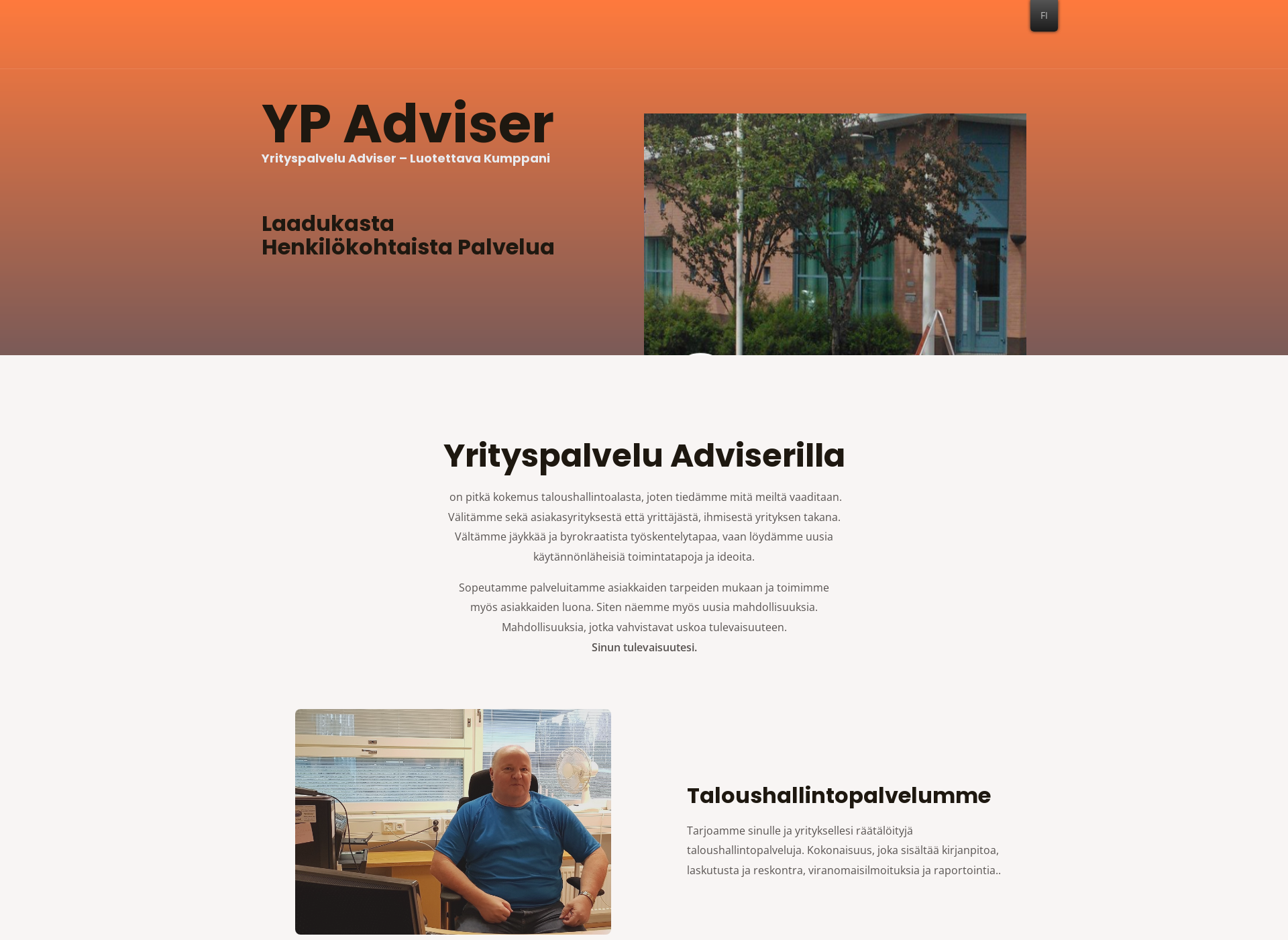 Screenshot for yp-adviser.fi