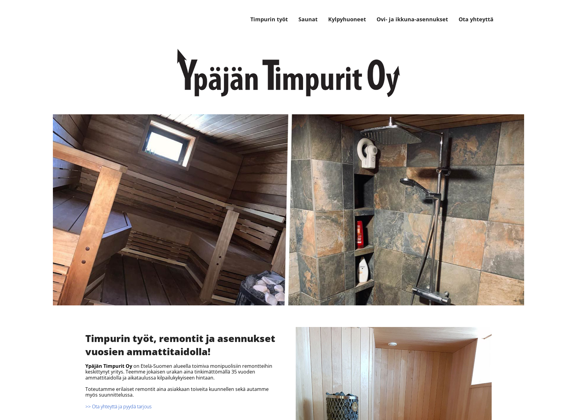Screenshot for ypajantimpurit.fi
