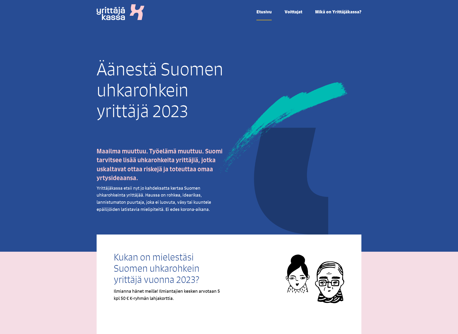 Näyttökuva yrittajaklinikka.fi