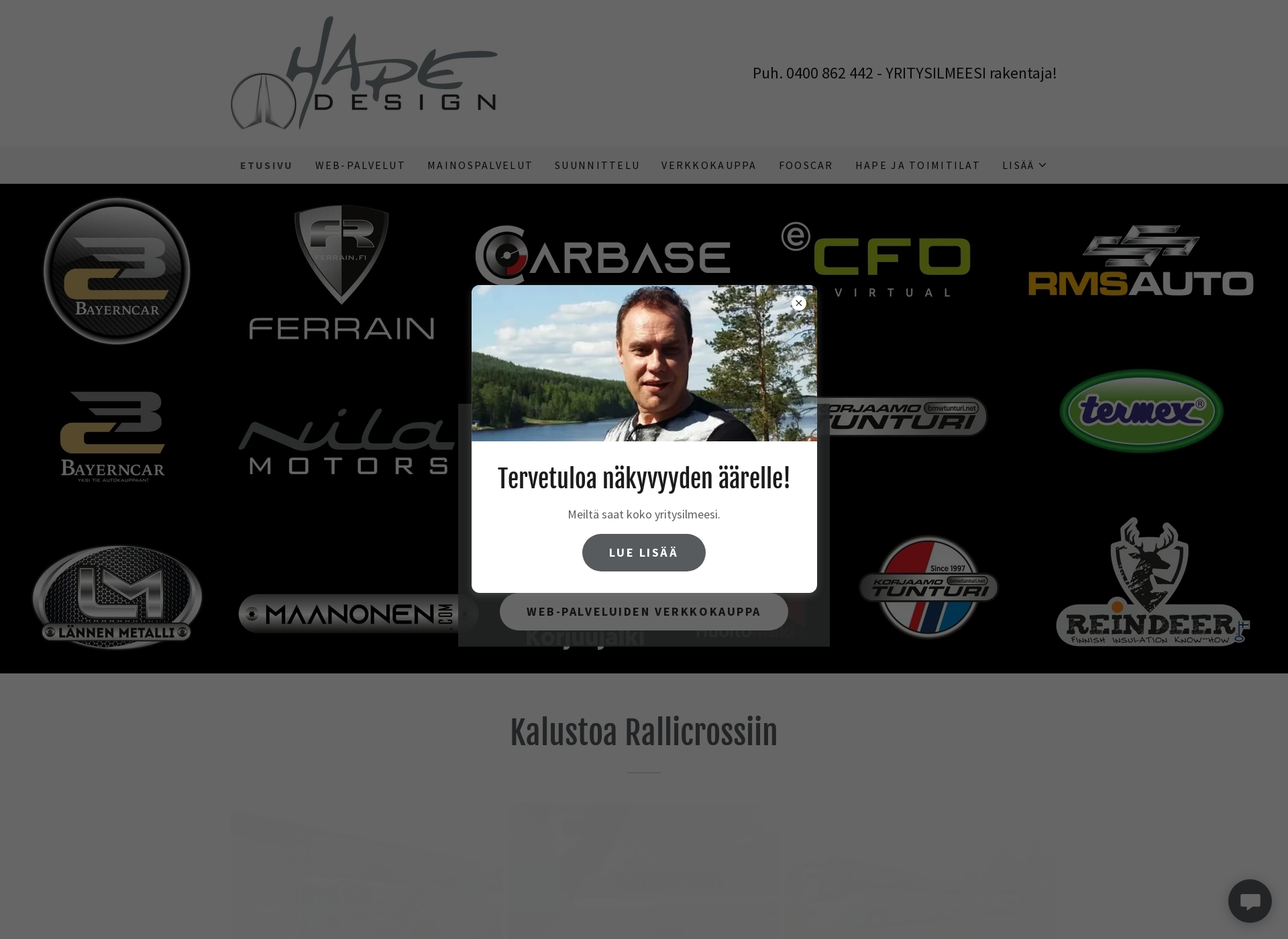 Screenshot for yritysilmeet.fi