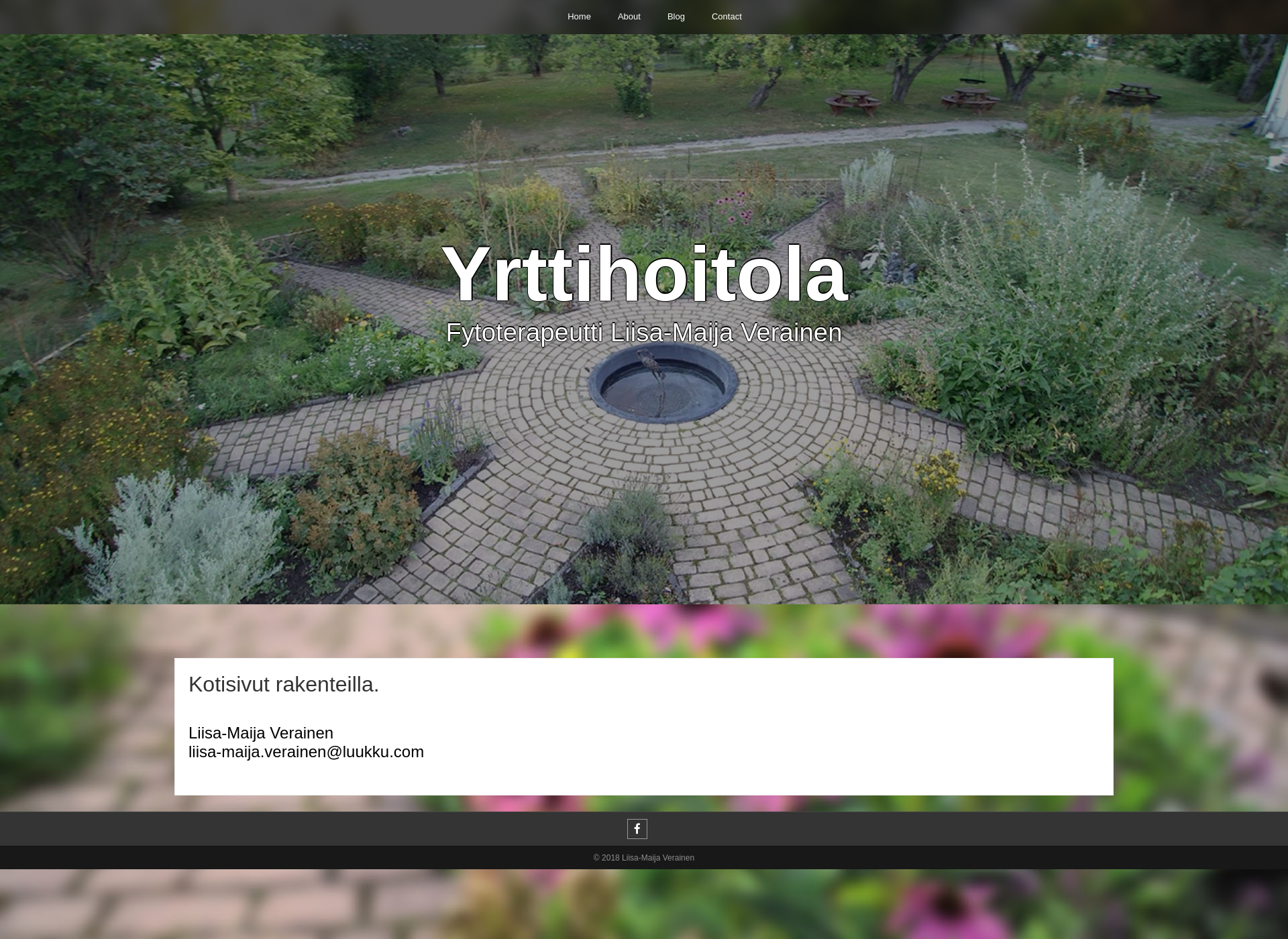 Screenshot for yrttihoitola.fi