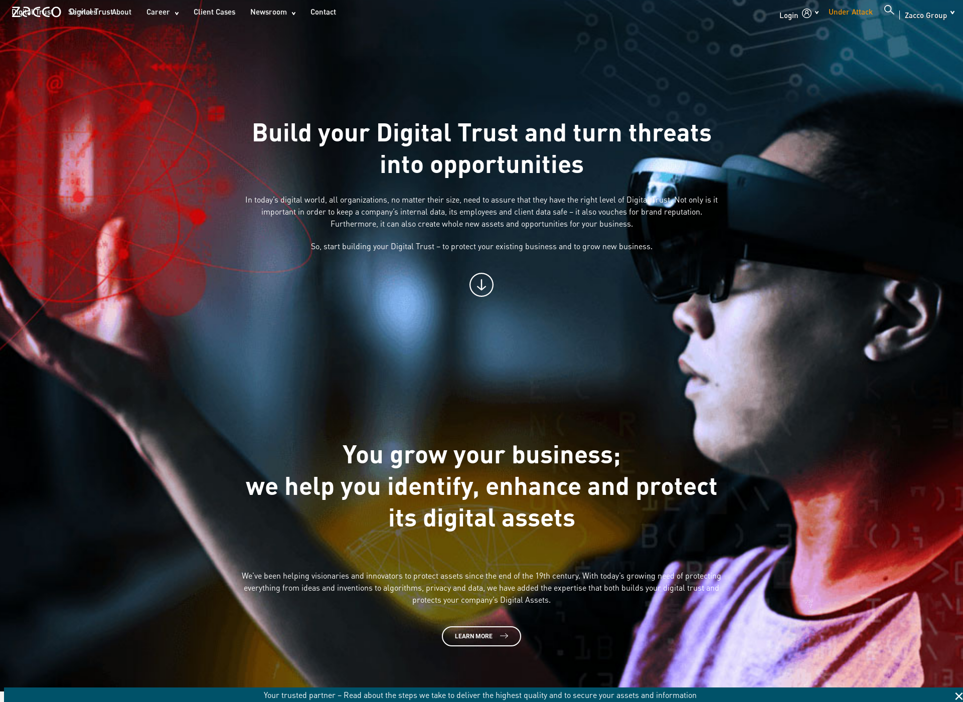 Screenshot for zaccodigitaltrust.fi