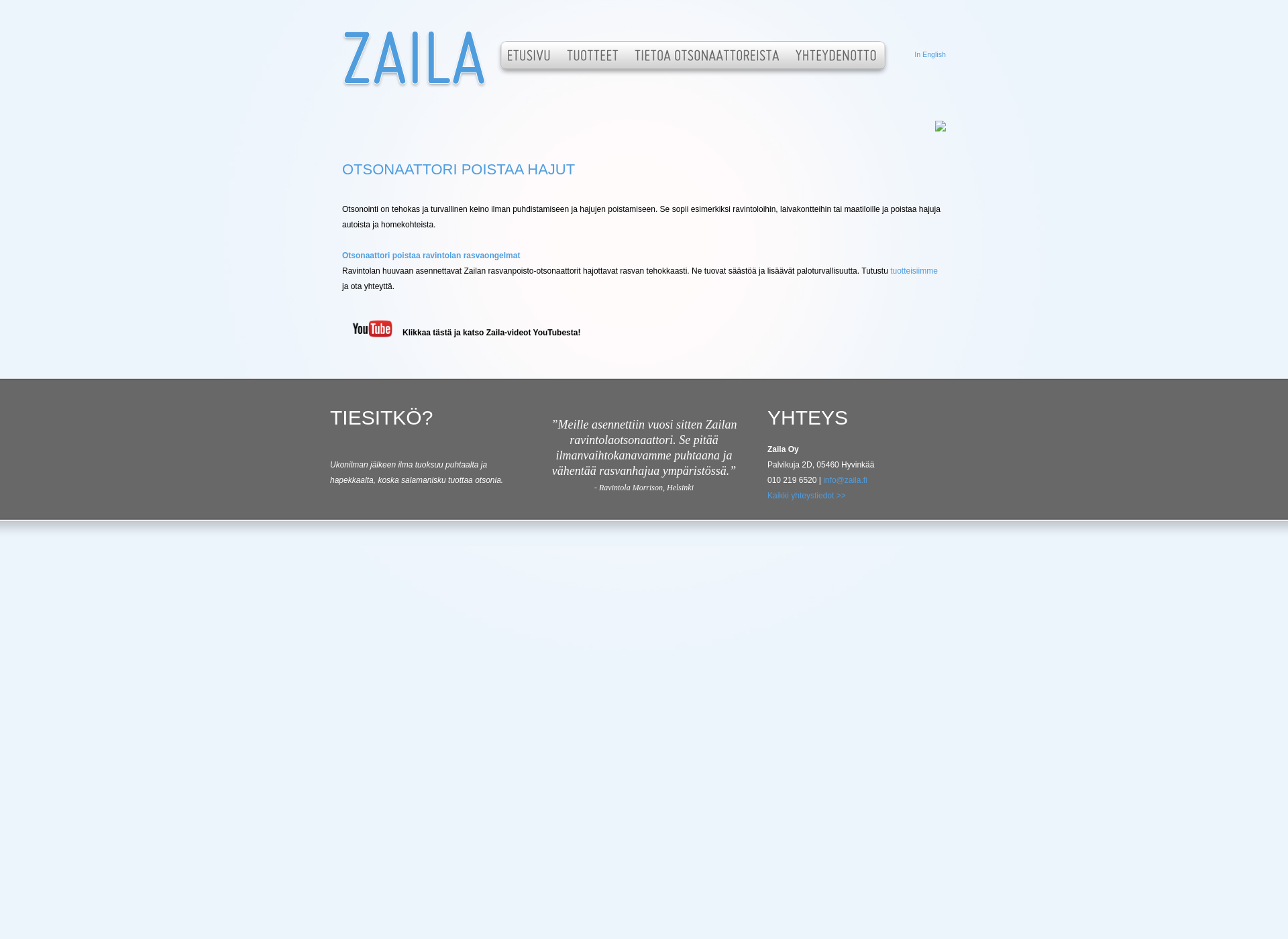 Screenshot for zaila.fi
