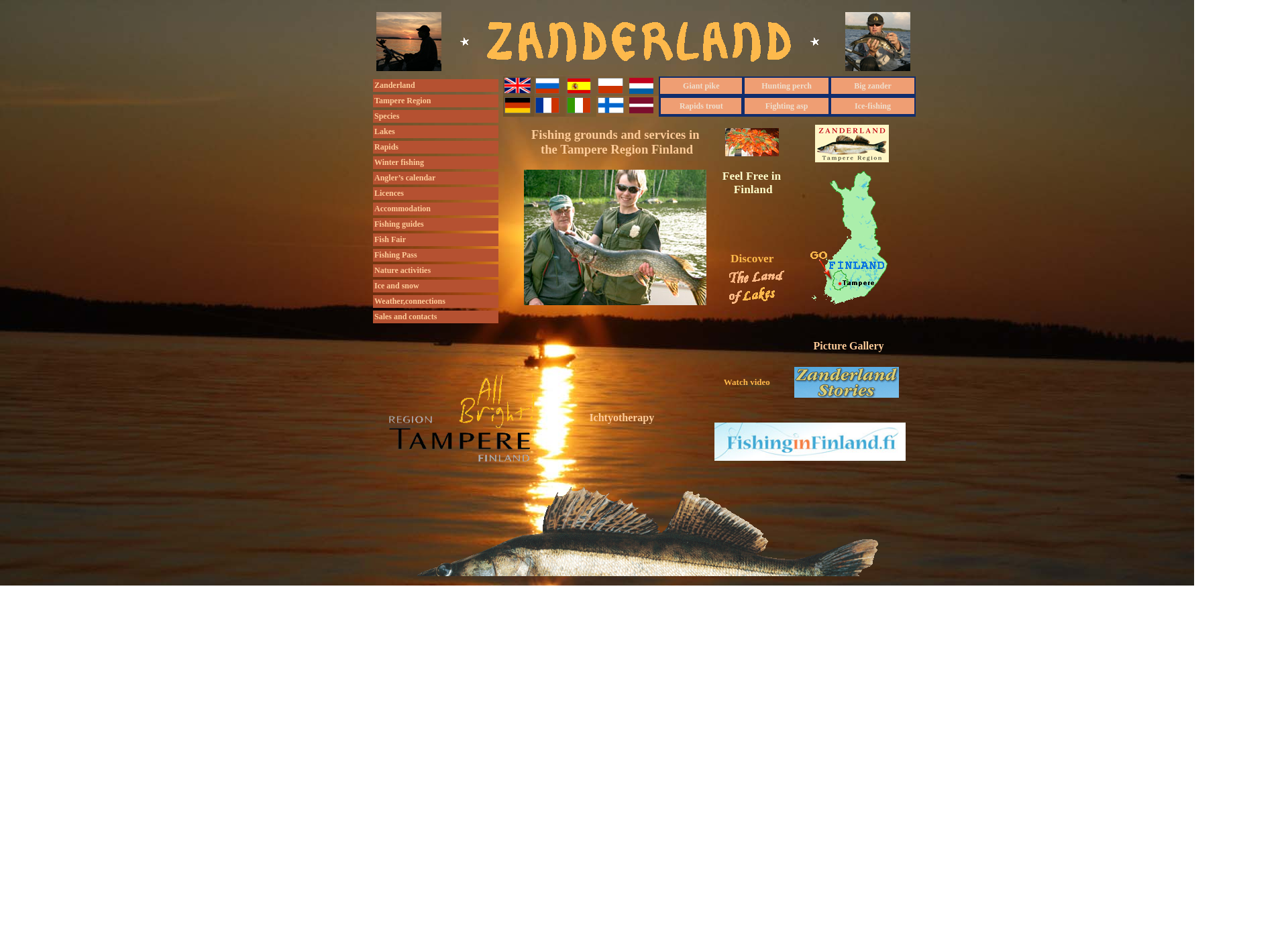 Screenshot for zanderland.fi